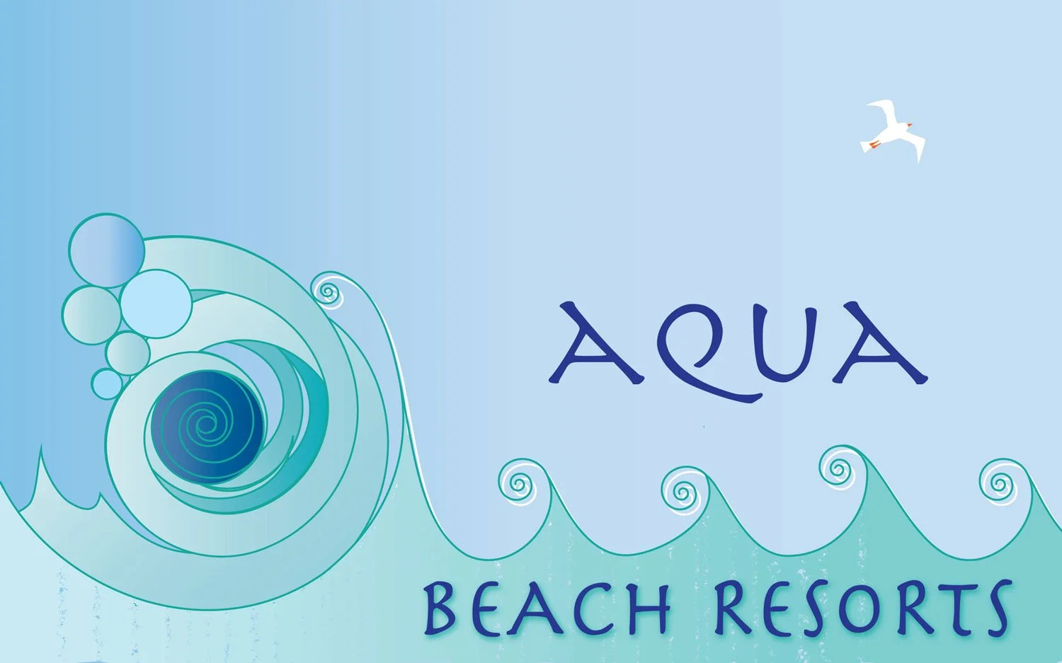 Logo. Aqua Beach Resorts