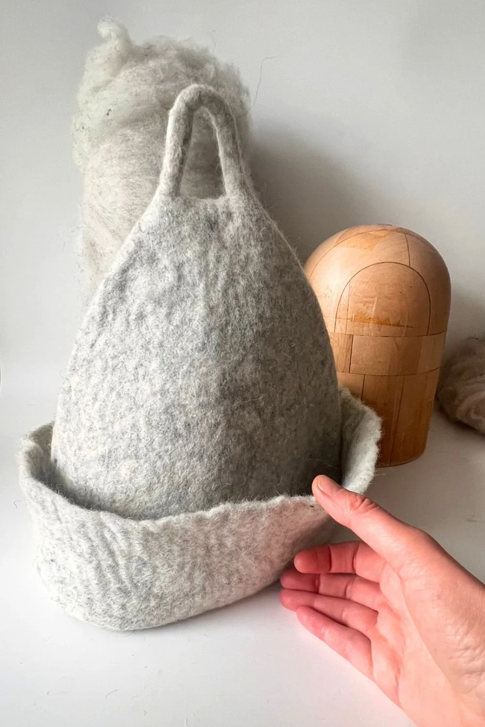 Fold it, trim it, or wear it long — one hat, shaped to you.