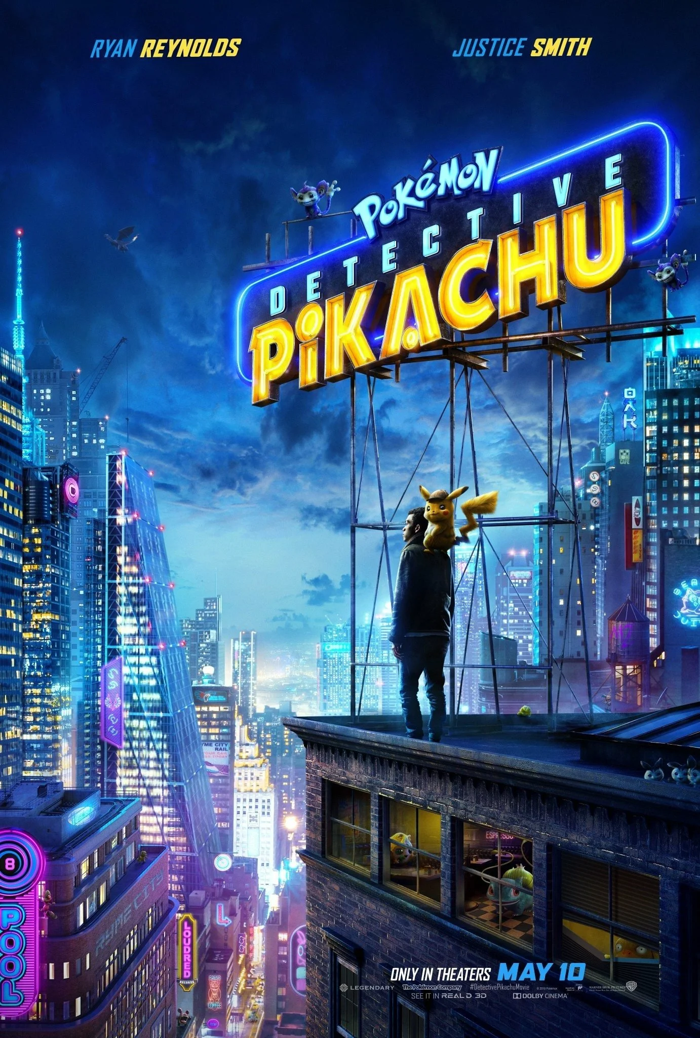 'Detective Pikachu' , character design, concept art, creature design