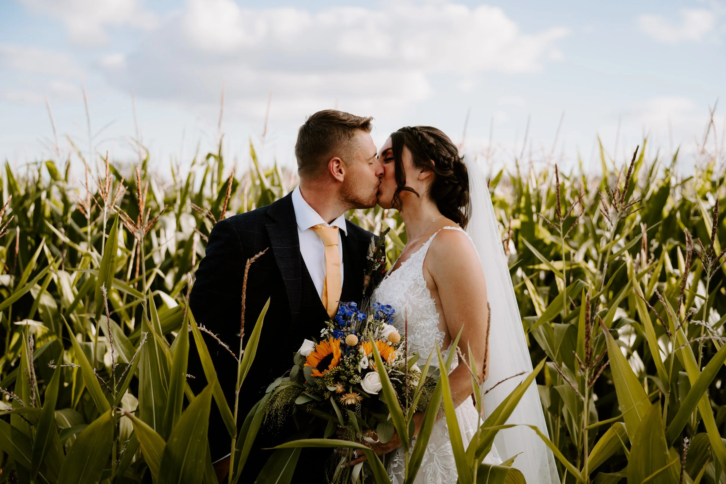 Martha & Harry - Alcumlow Wedding Barn