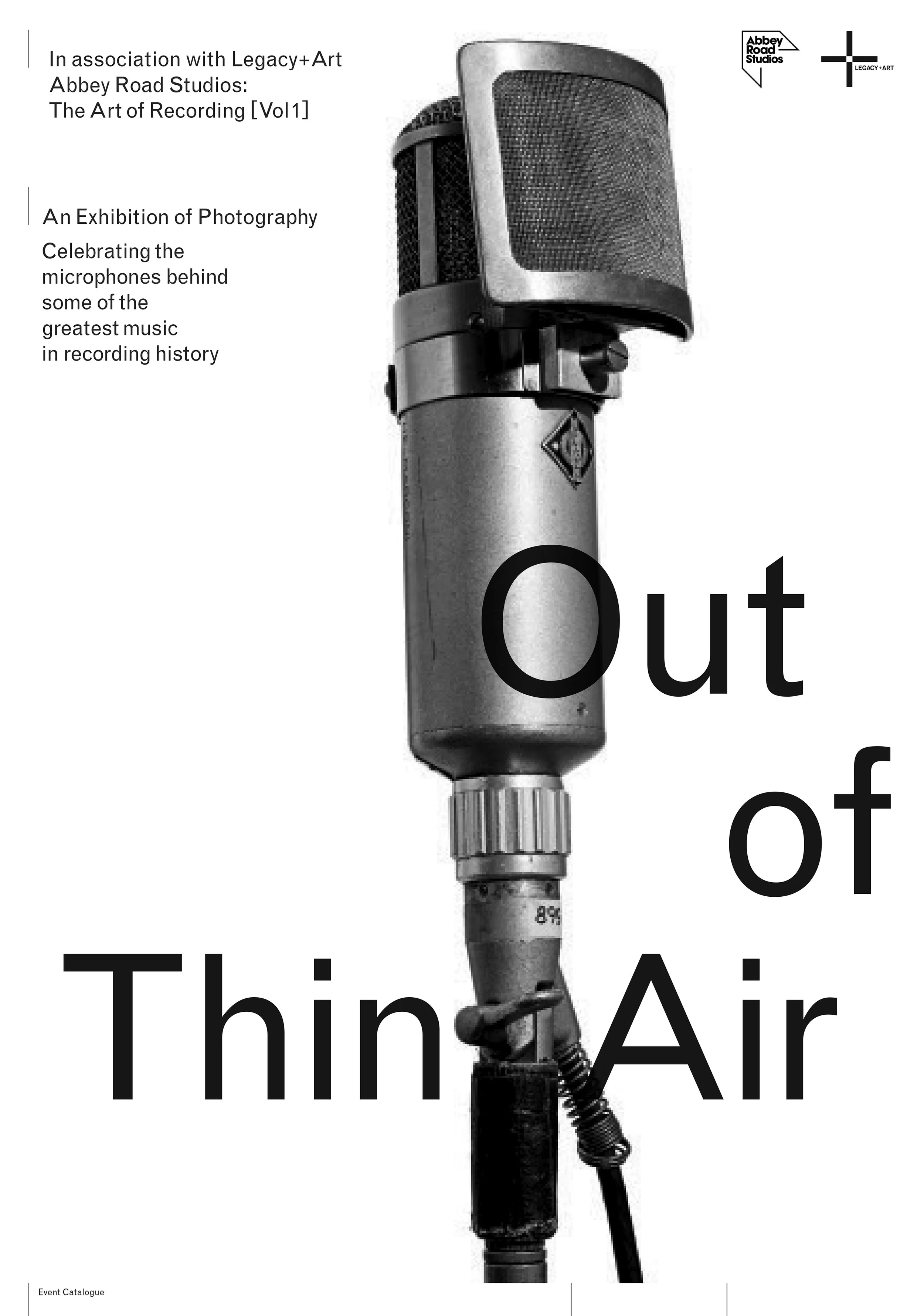  /Out of Thin Air. Abbey Road Studios. Website and Catalogue. www.abbeyroadartofrecording 