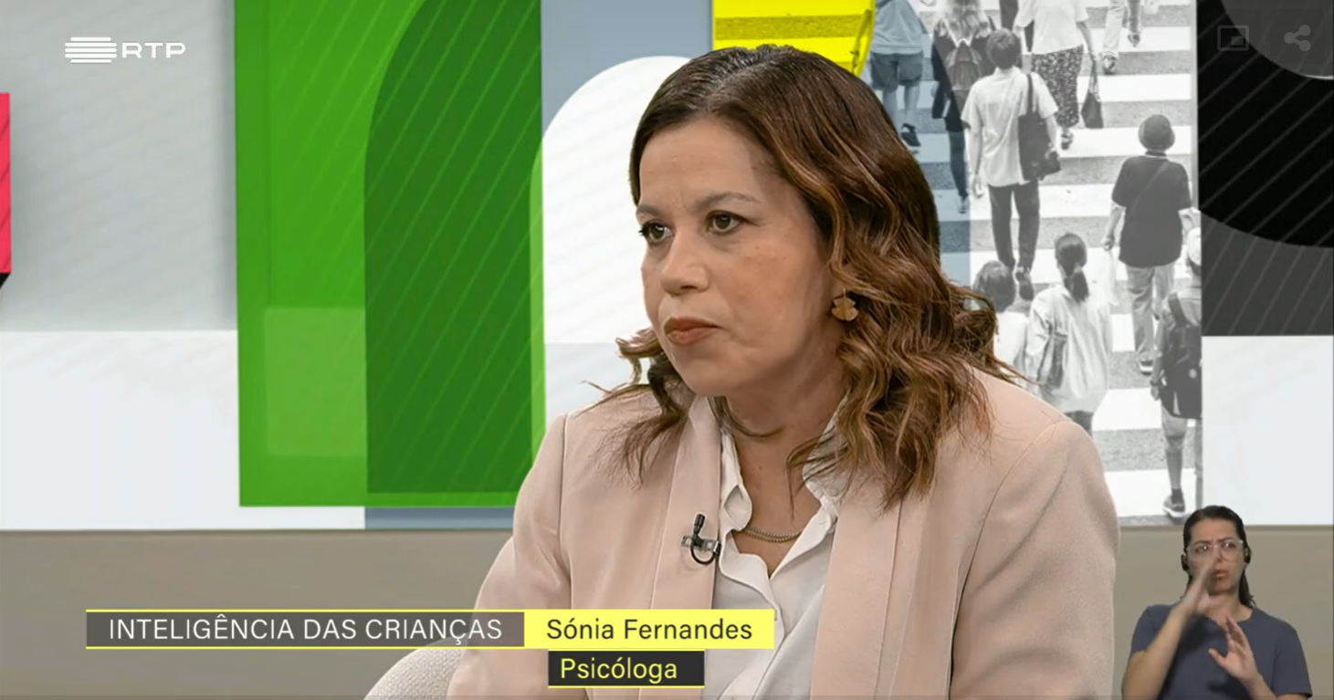Sónia fernandes em “Sociedade civil” - RTP1 sobre inteligência das crianças