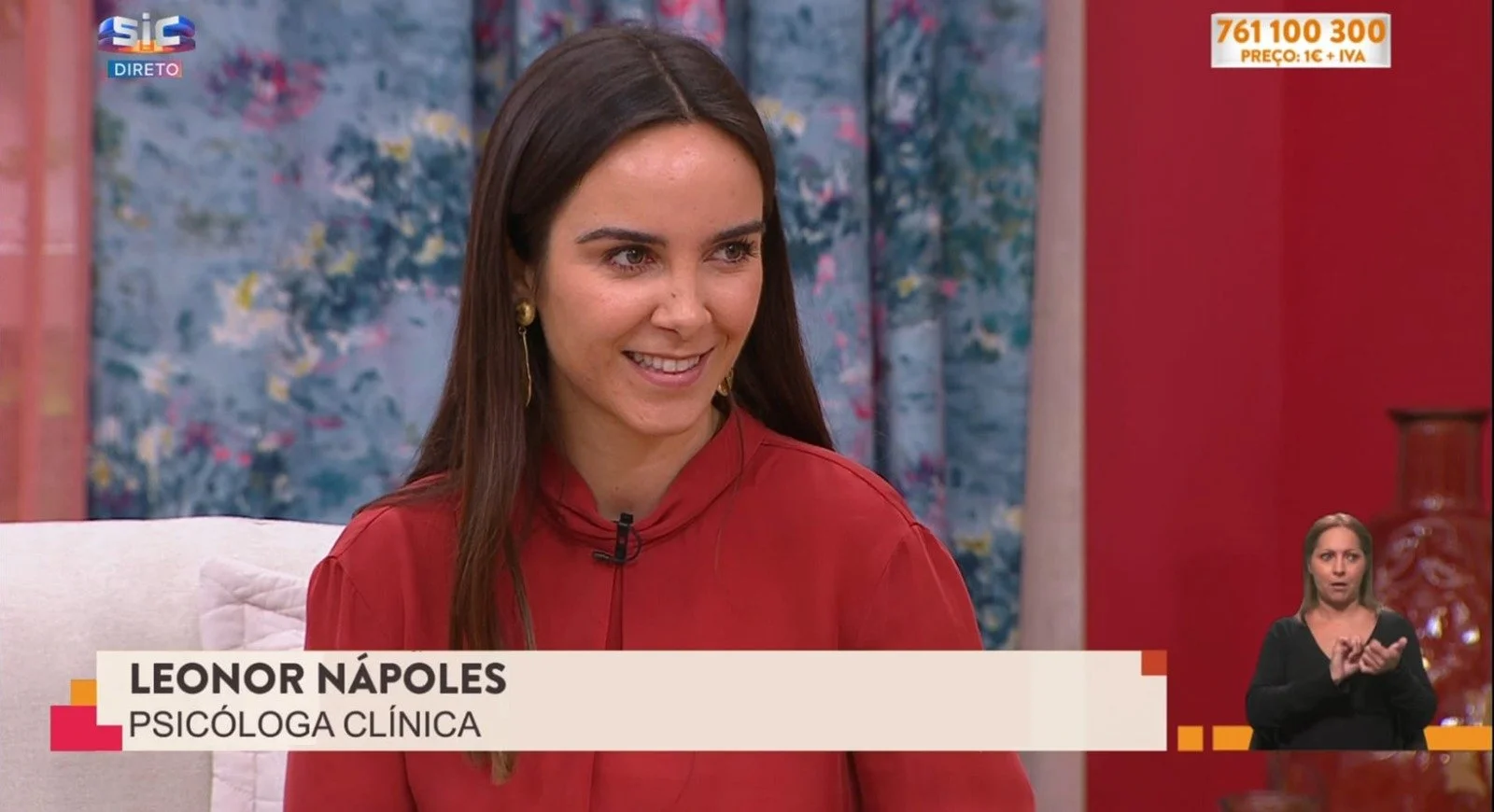 Leonor Nápoles no programa&nbsp;“Casa Feliz” - SIC