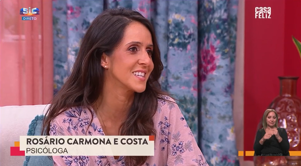 Rosário carmona e costa no programa “casa feliz” - sic