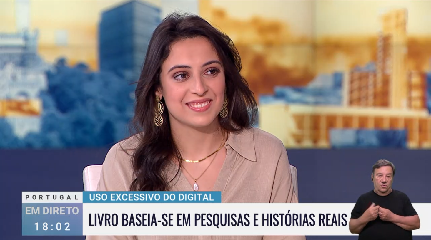 livro u.s.e.r. - Débora carvalhosa no programa “portugal em direto” - rtp1