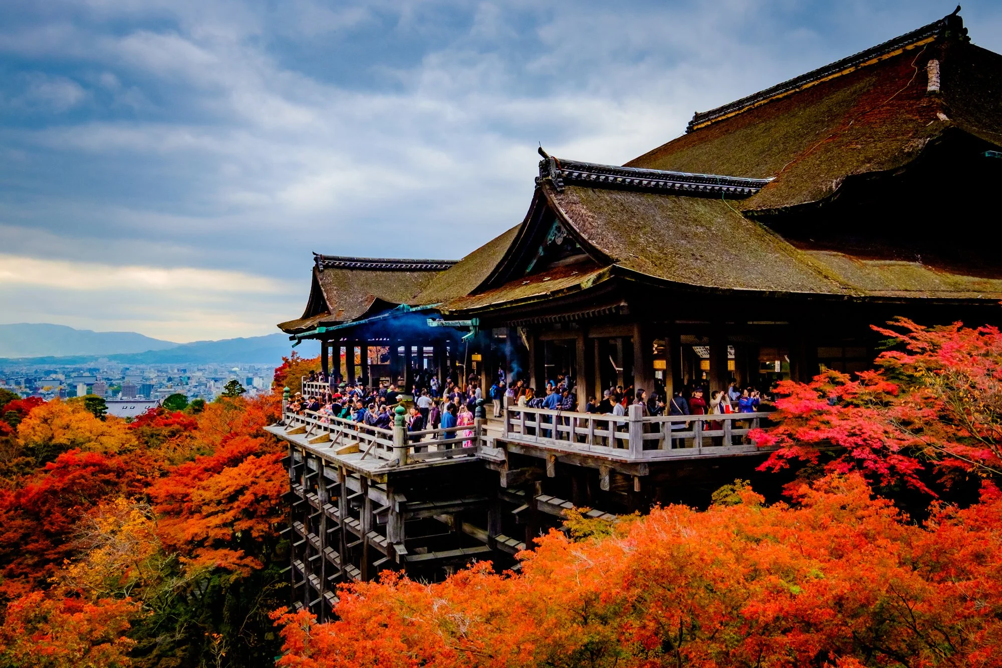 Kiyomizu Dera at Autumn, Kyoto, Japan