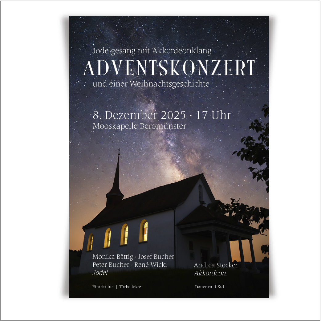 2025 Adventskonzert mit Jodelgesang