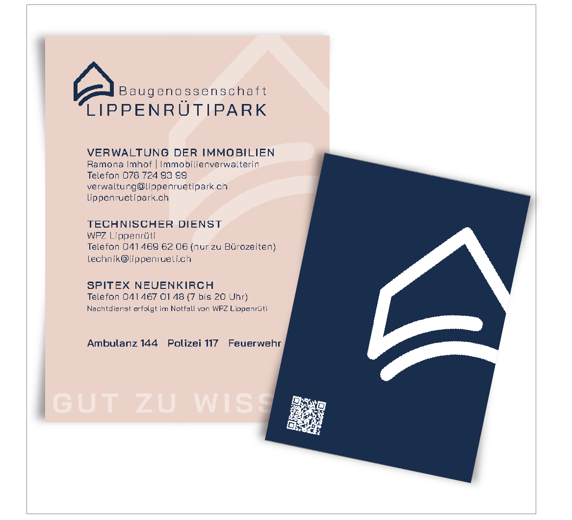 Postkarte für die Bewohner