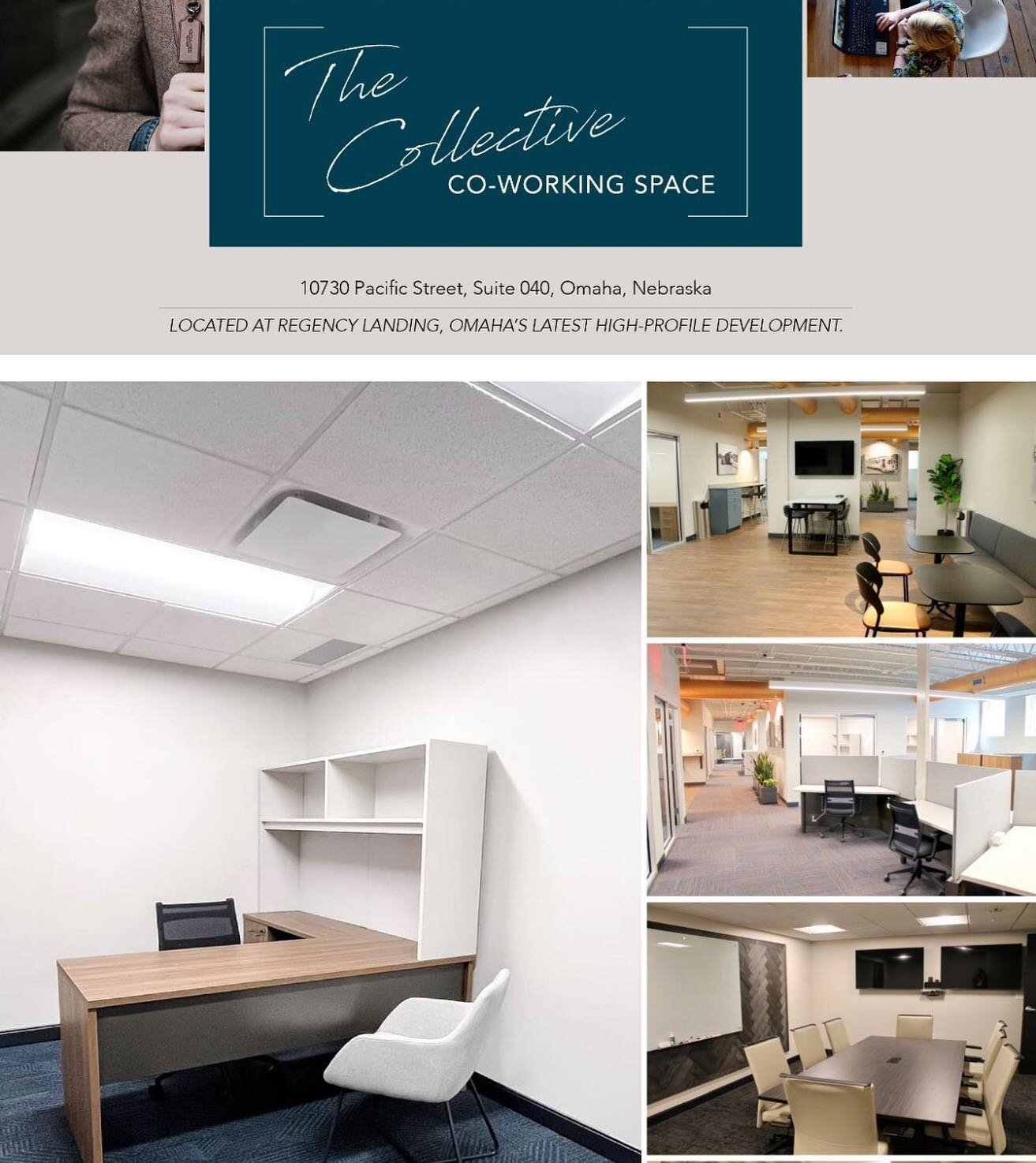 Come tour The Collective and find your new office space or a place to have your next meeting! 

@regencylanding #thecollective #coworking #coworkingomaha #officespaceomaha