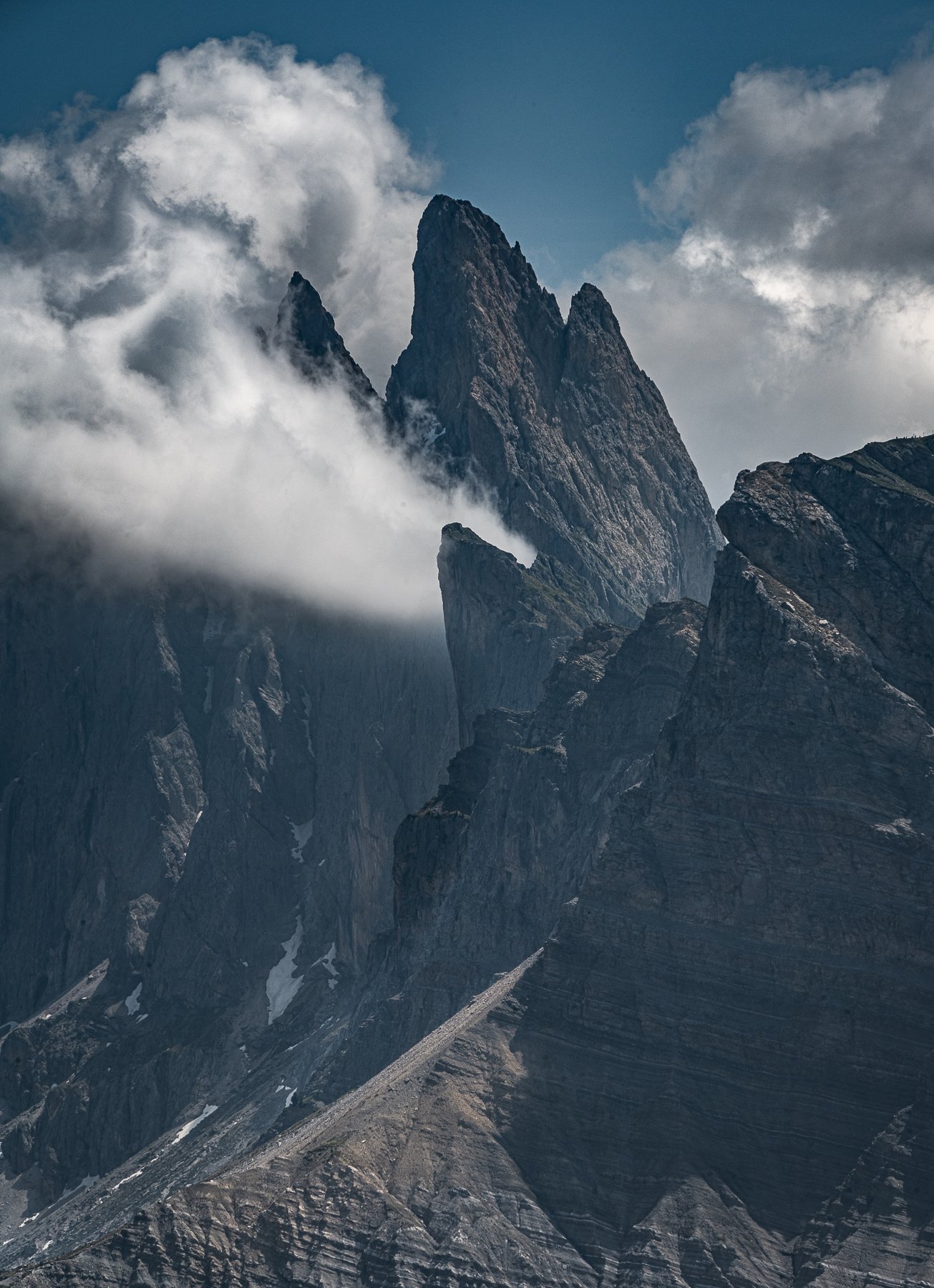 The Odle range (Dolomites)