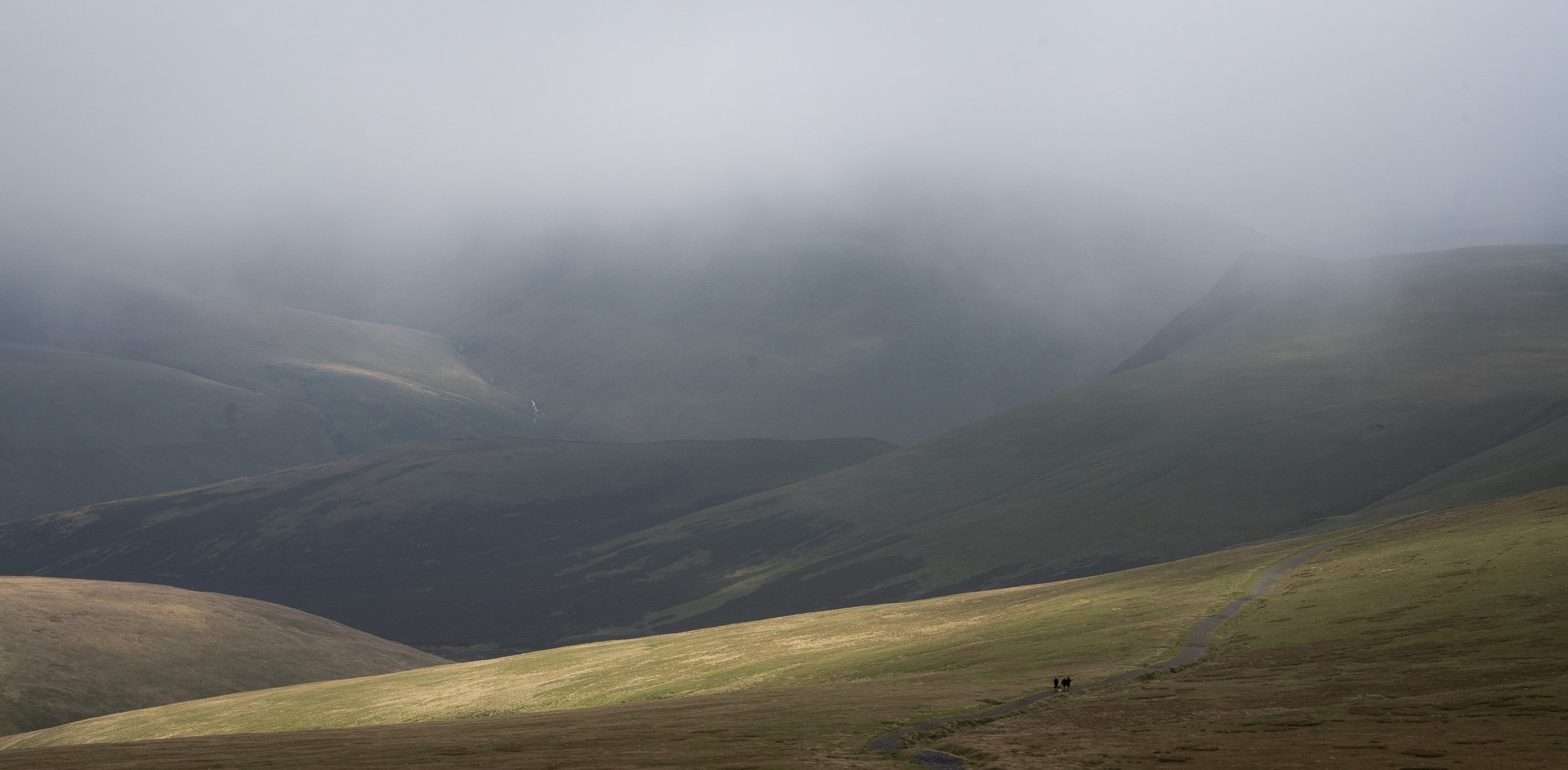 Path down from Skiddaw