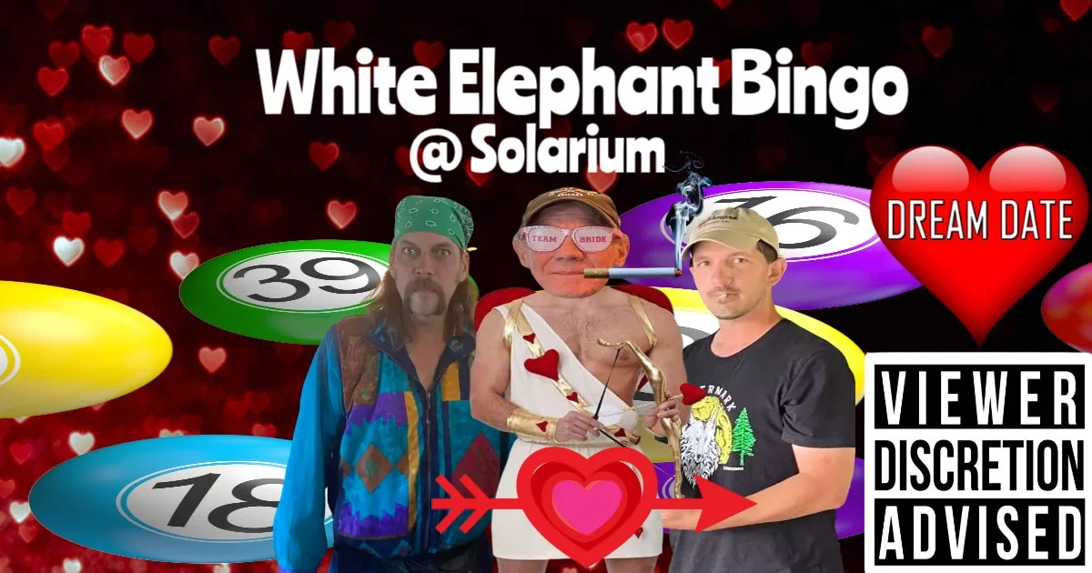 White Elephant Bingo at Solarium - Valentines Edition