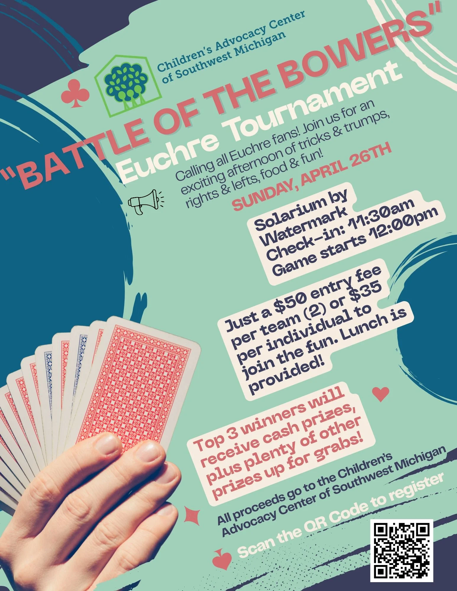 Charity Euchre Tournament - Children's Advocacy Center of SW MI