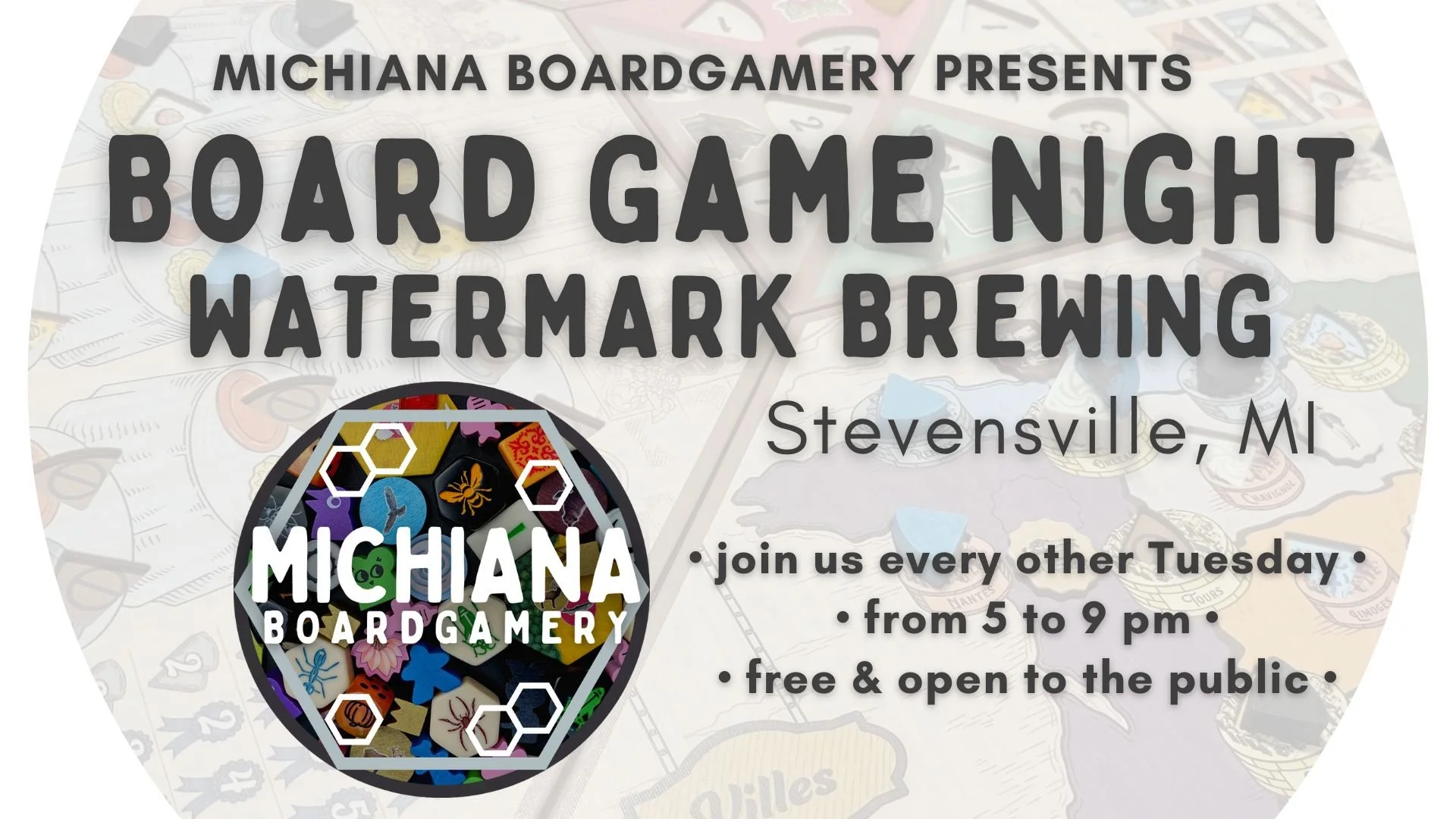 Board Game Night w/ Michigan Boardgamery 