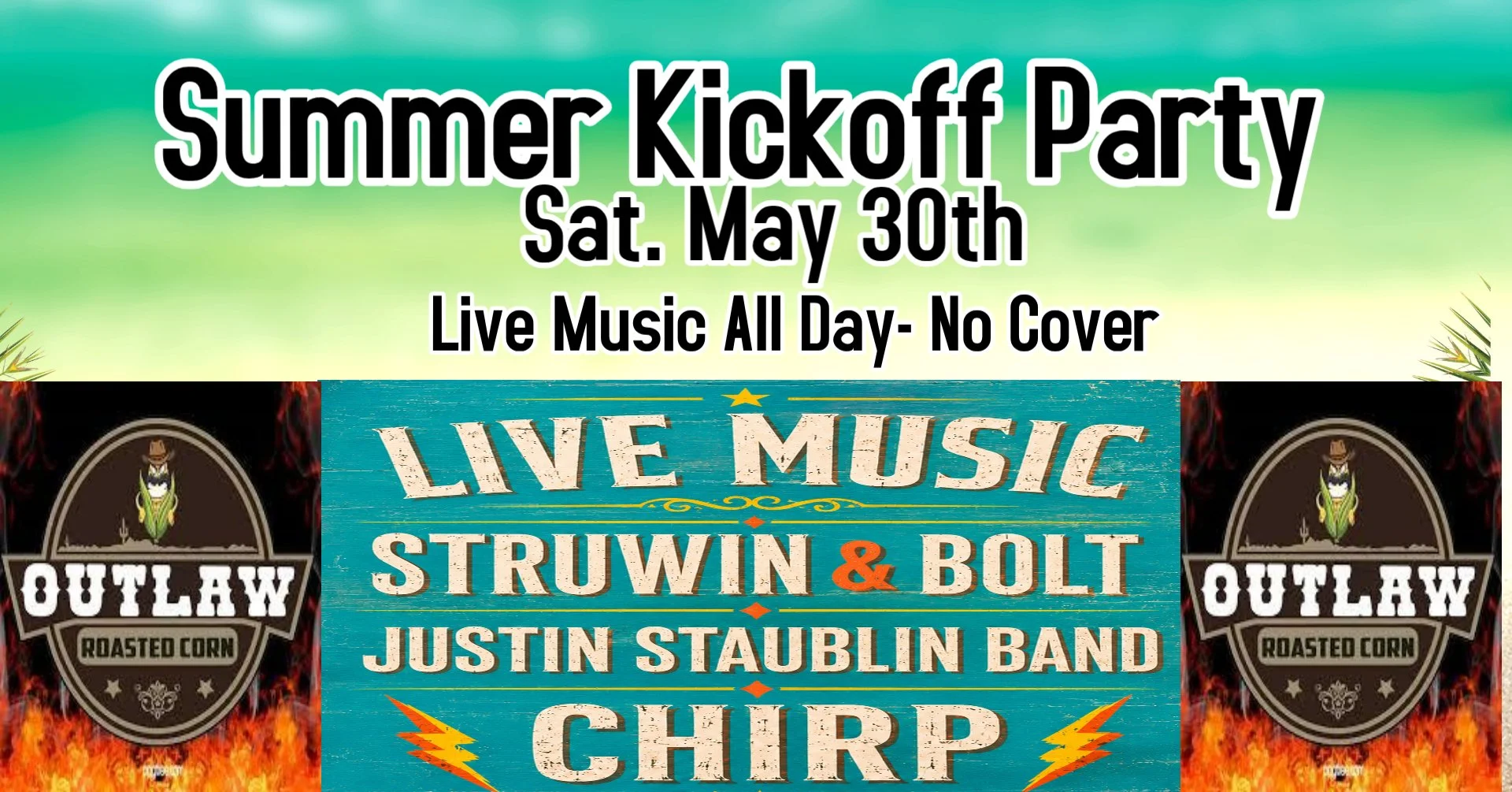 Summer Kickoff Party- Live Music All Day - No Cover