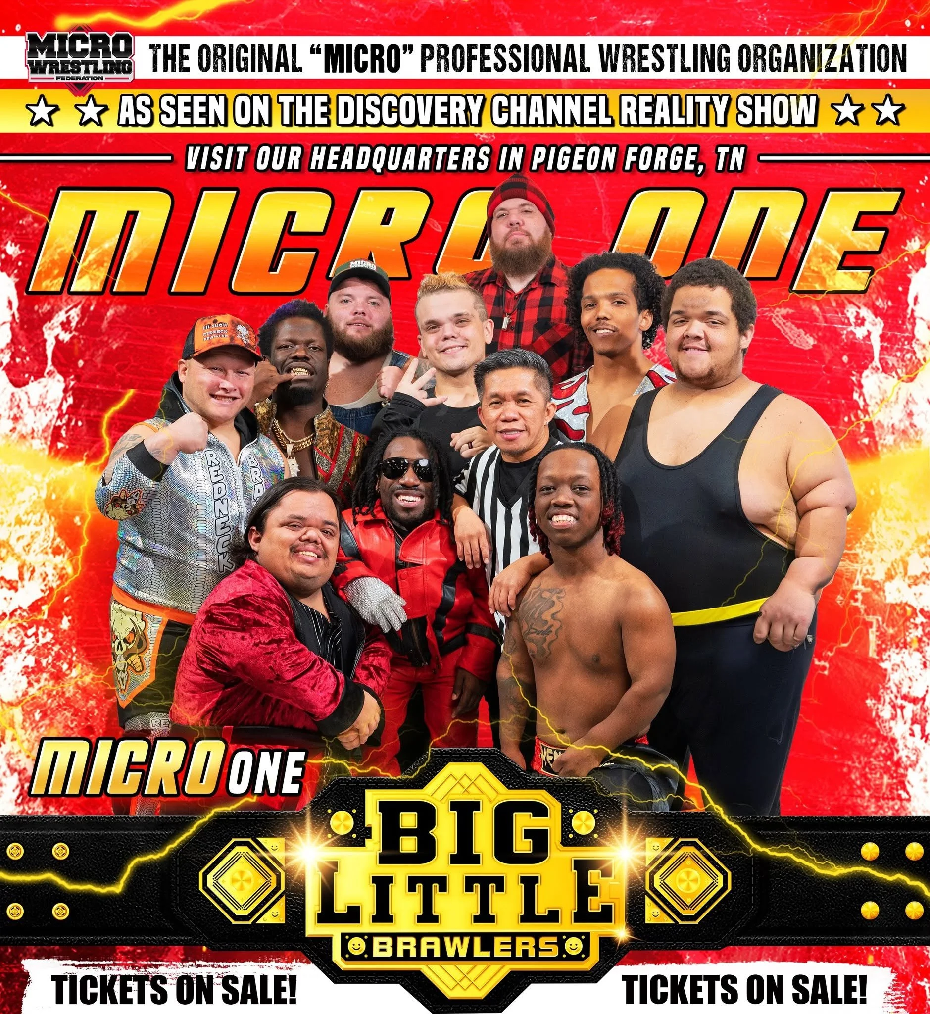 Micro Wrestling in the Beer Garden - Ticketed Event