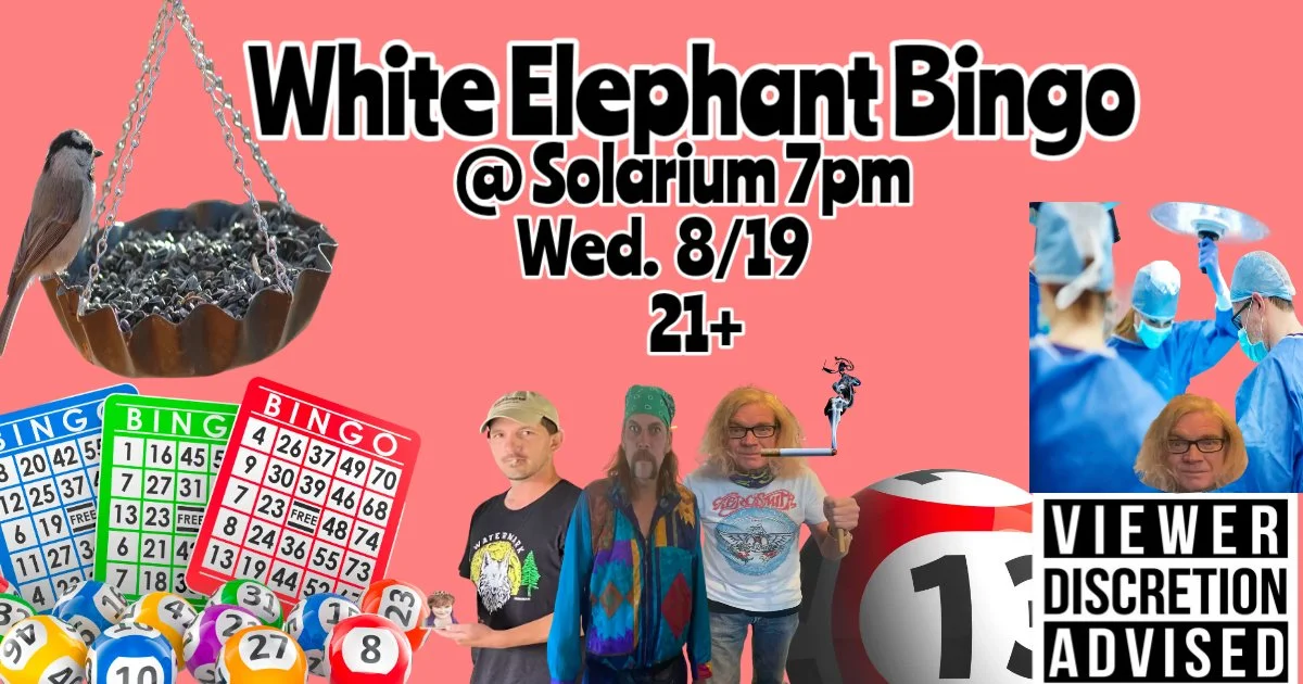 White Elephant Bingo at Solarium 