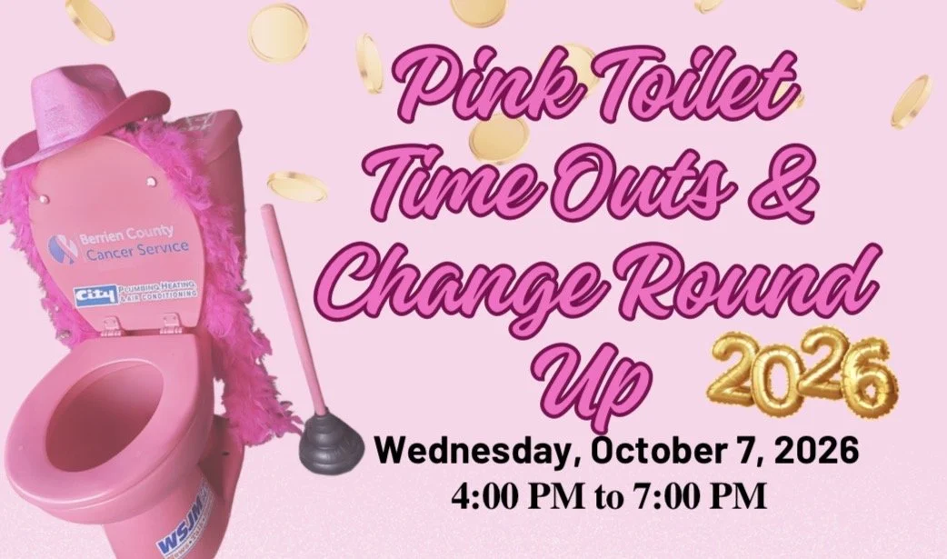 Pink Toilets Time Outs and Change for Cancer 2026