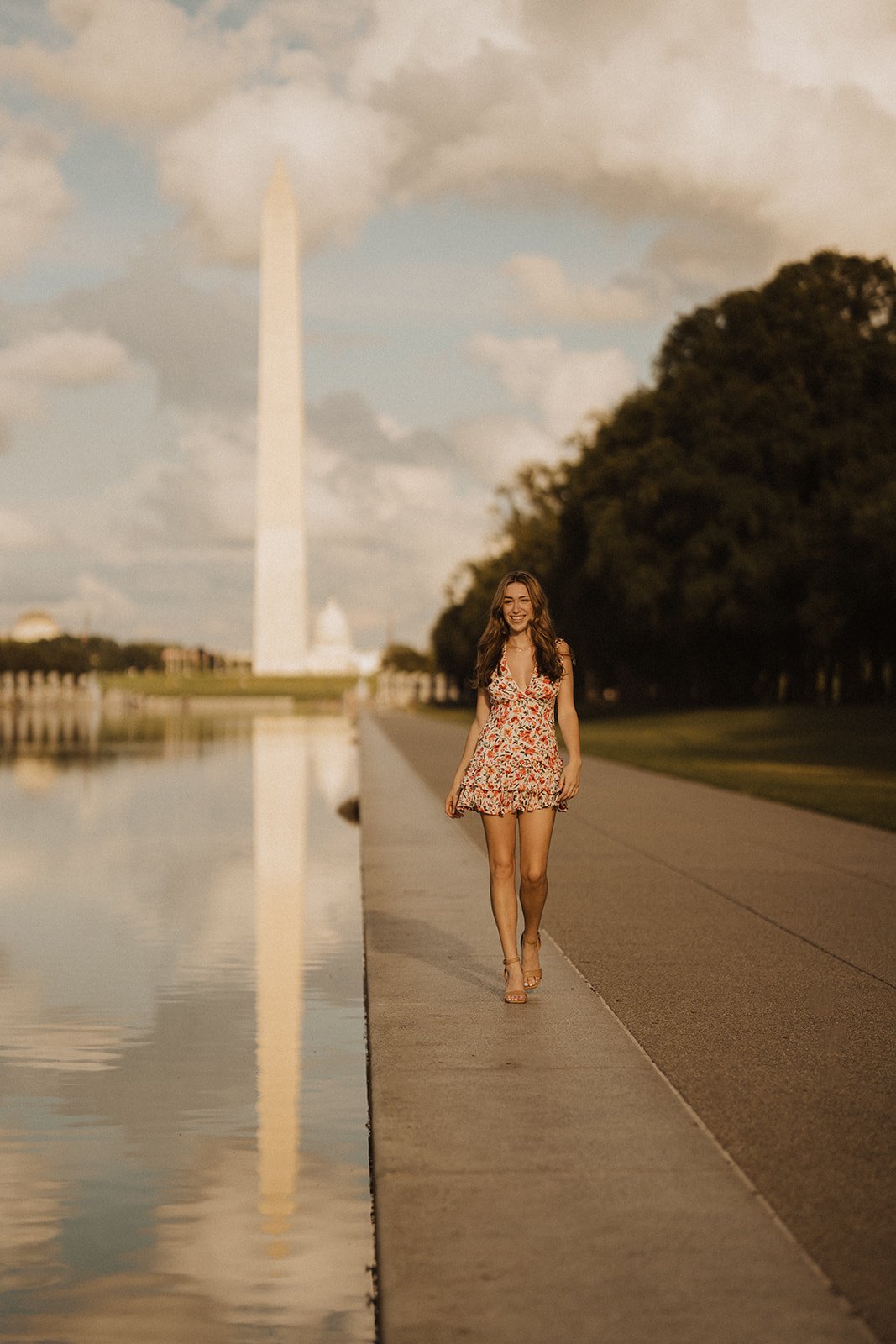Senior Portraits at The National Mall in Washington, D.C.-17