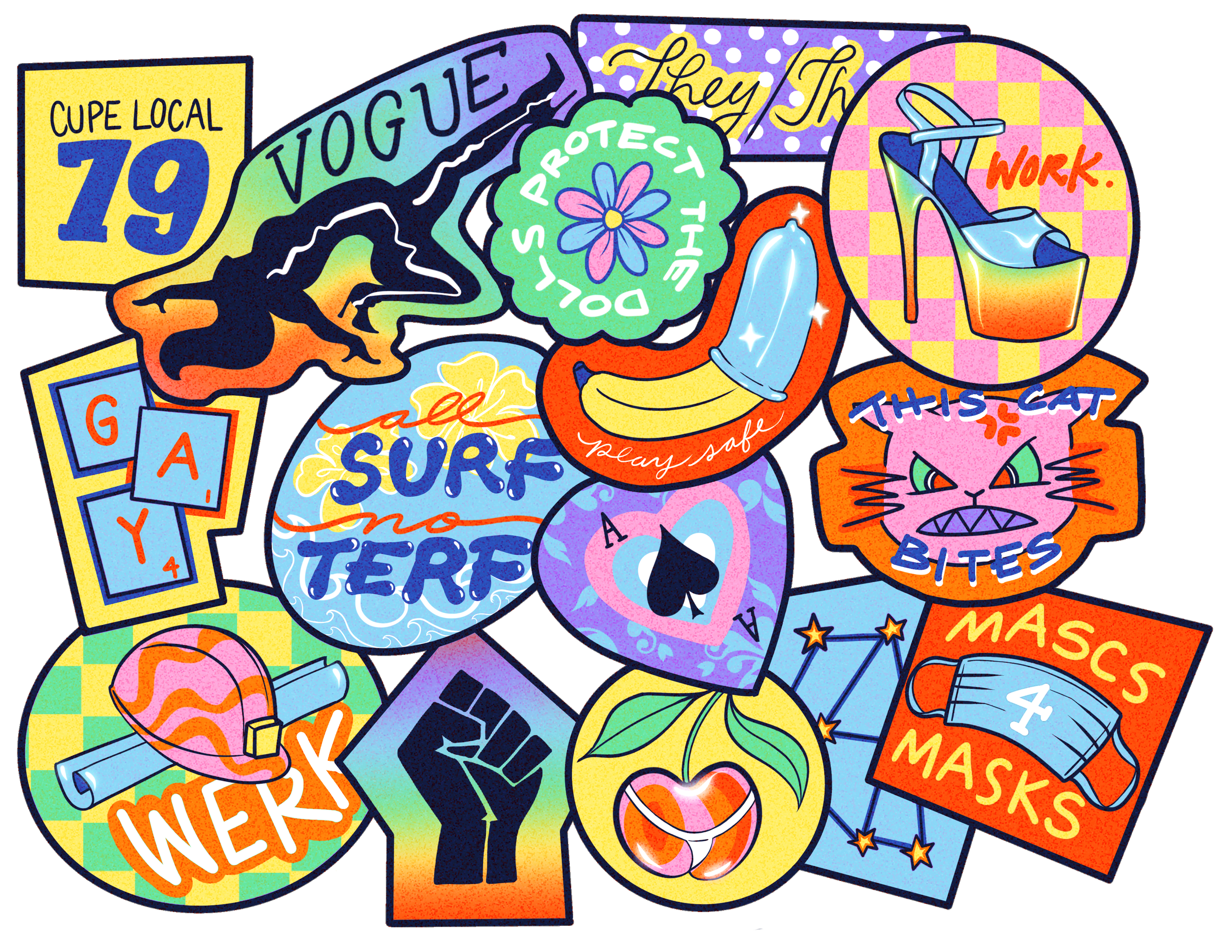 CUPE79 Pride Tshirt - final asset