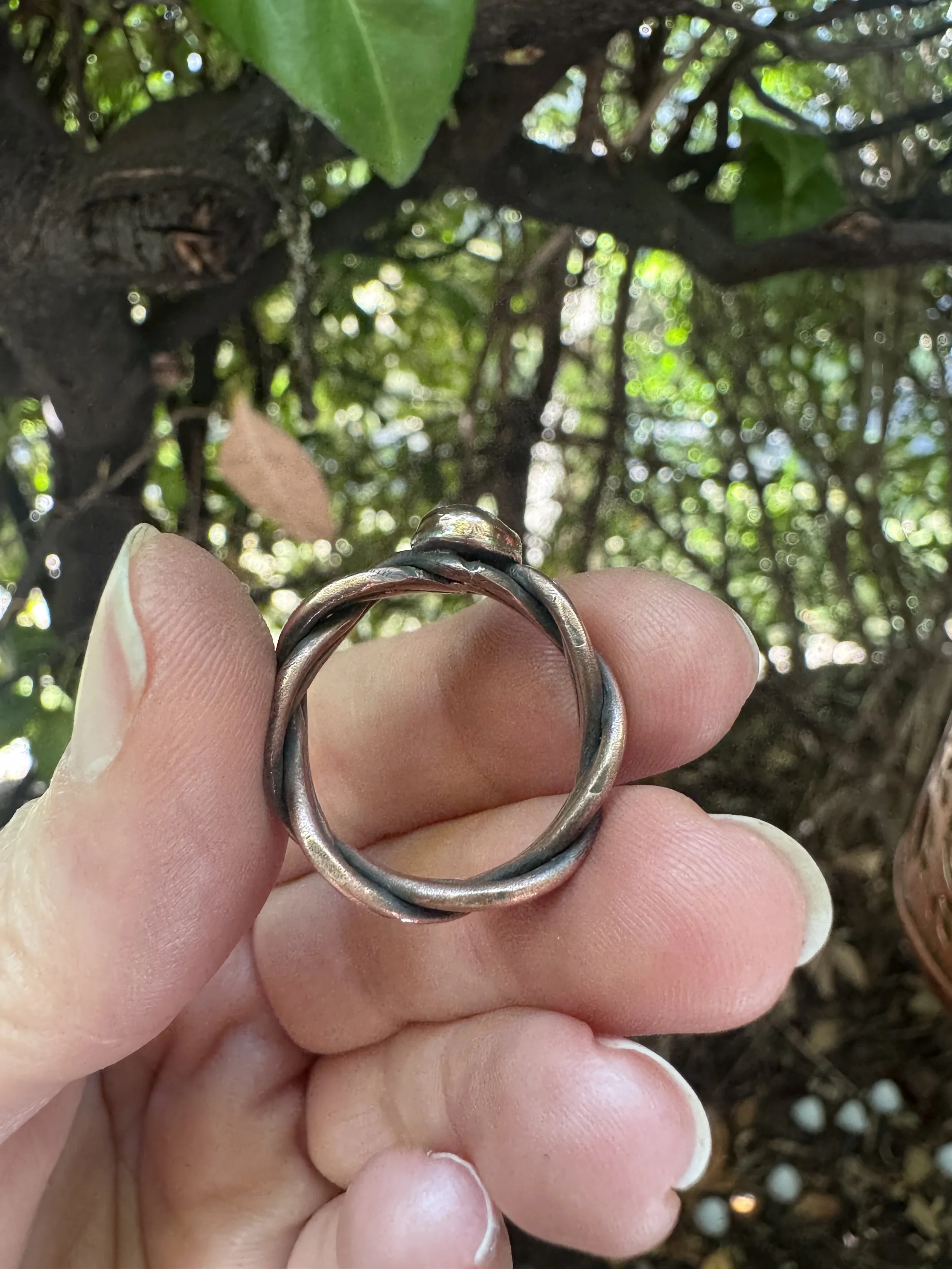 Braided Copper with Rose Quartz Ring 8.jpg