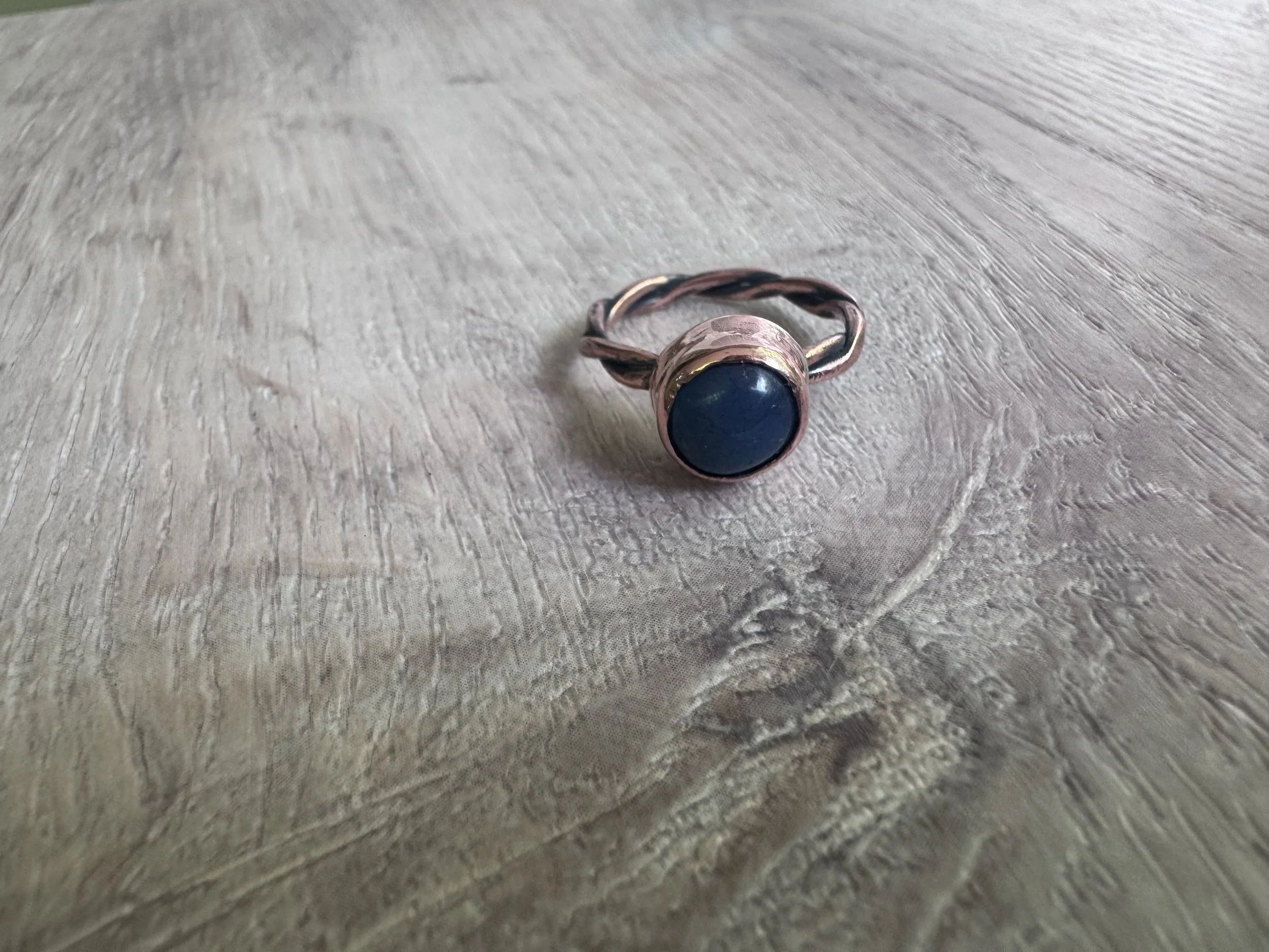 Blue Agate and Copper Ring 9.jpg