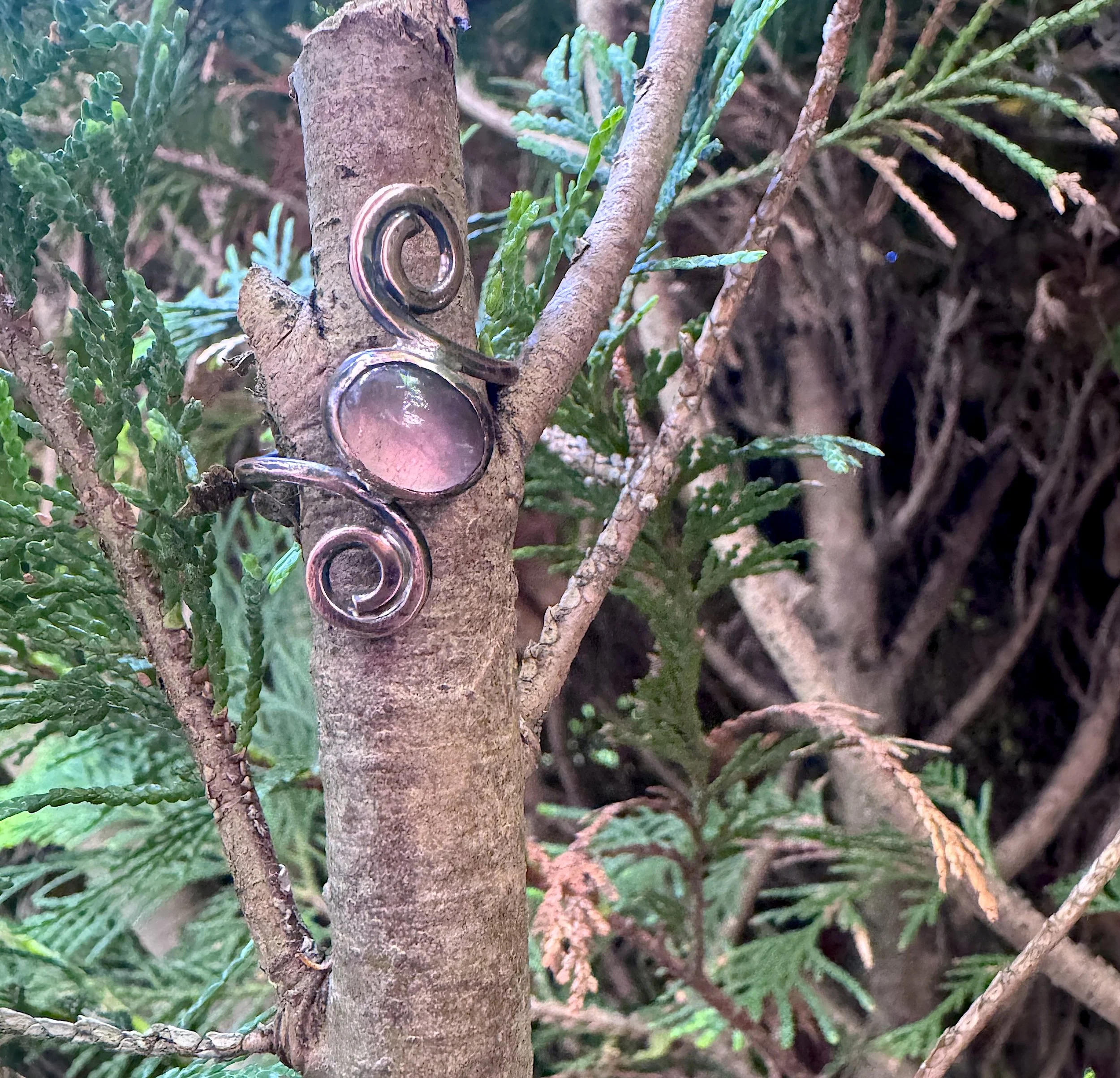Spiral Goddess Ring- Rose Quartz 4.jpg