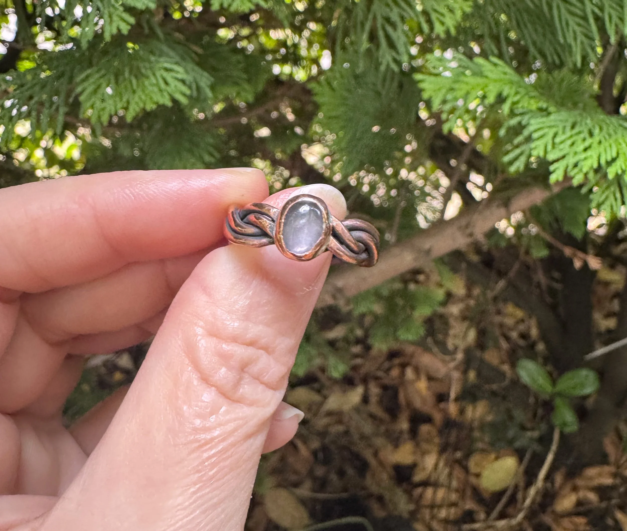 Braided Copper with Rose Quartz Ring 16.jpg