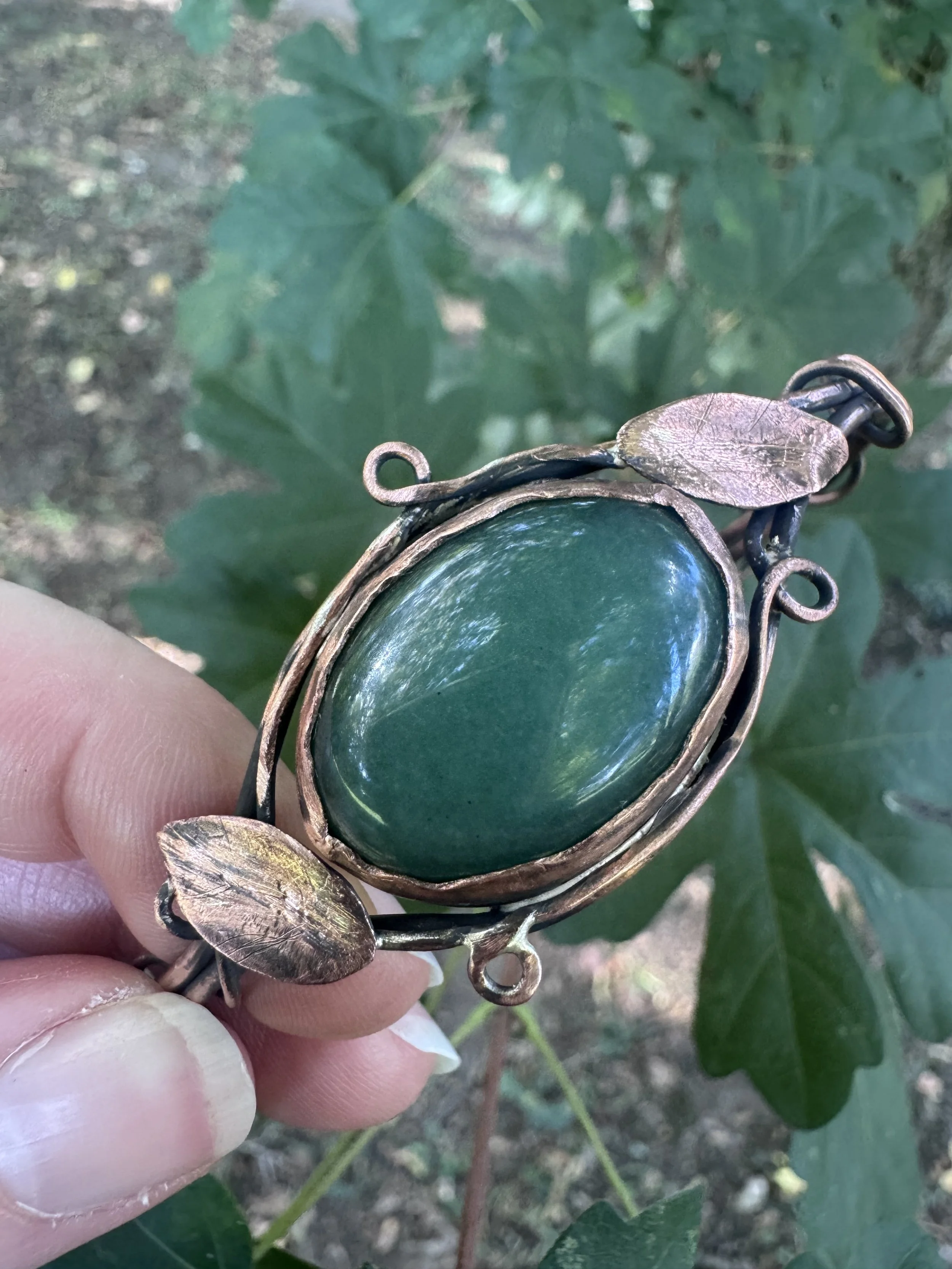 Wild Vines Cuff Bracelet Aventurine 9.jpg