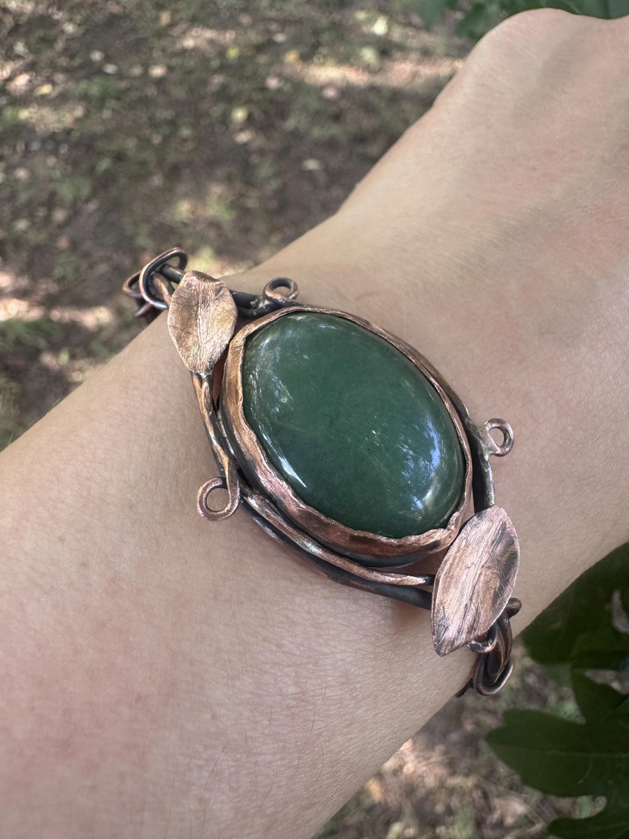Wild Vines Cuff Bracelet Aventurine 2.jpg