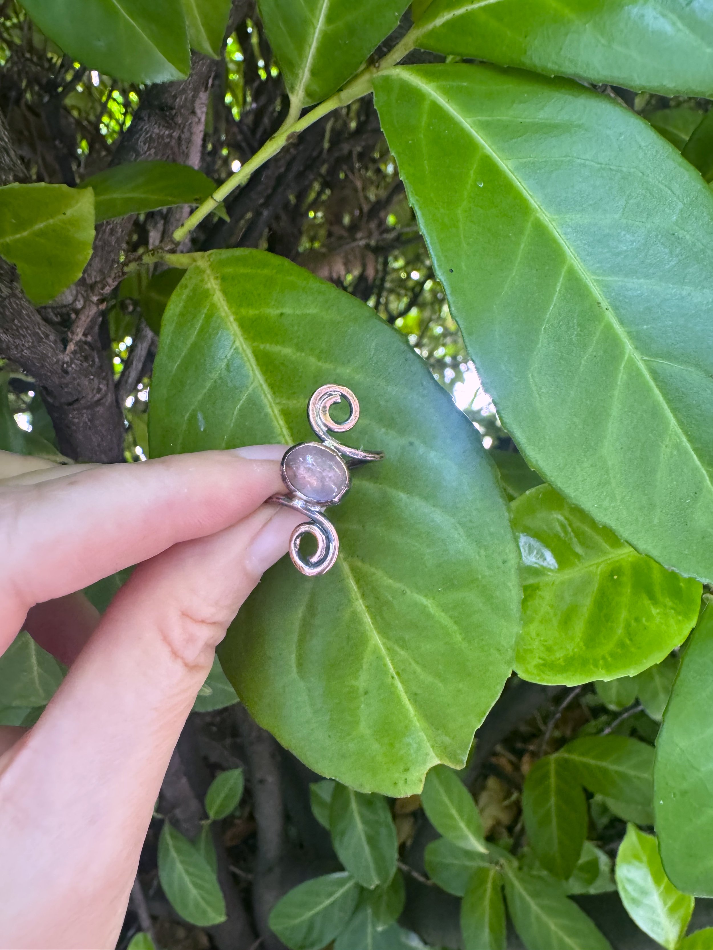 Spiral Goddess Ring- Rose Quartz 5.jpg