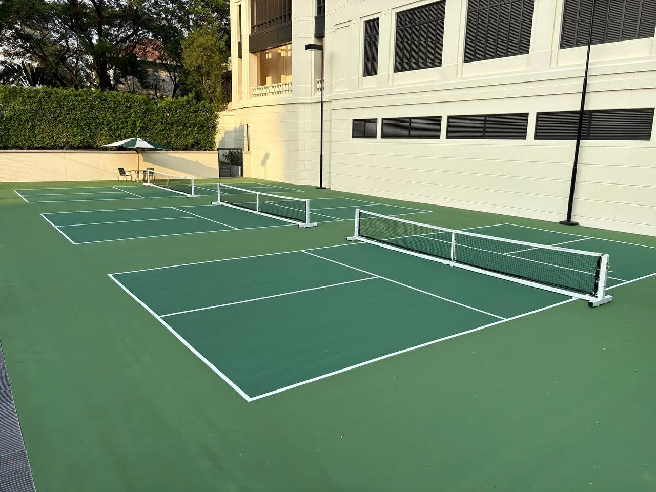 The Peninsula Hotel Bangkok Pickleball Courts