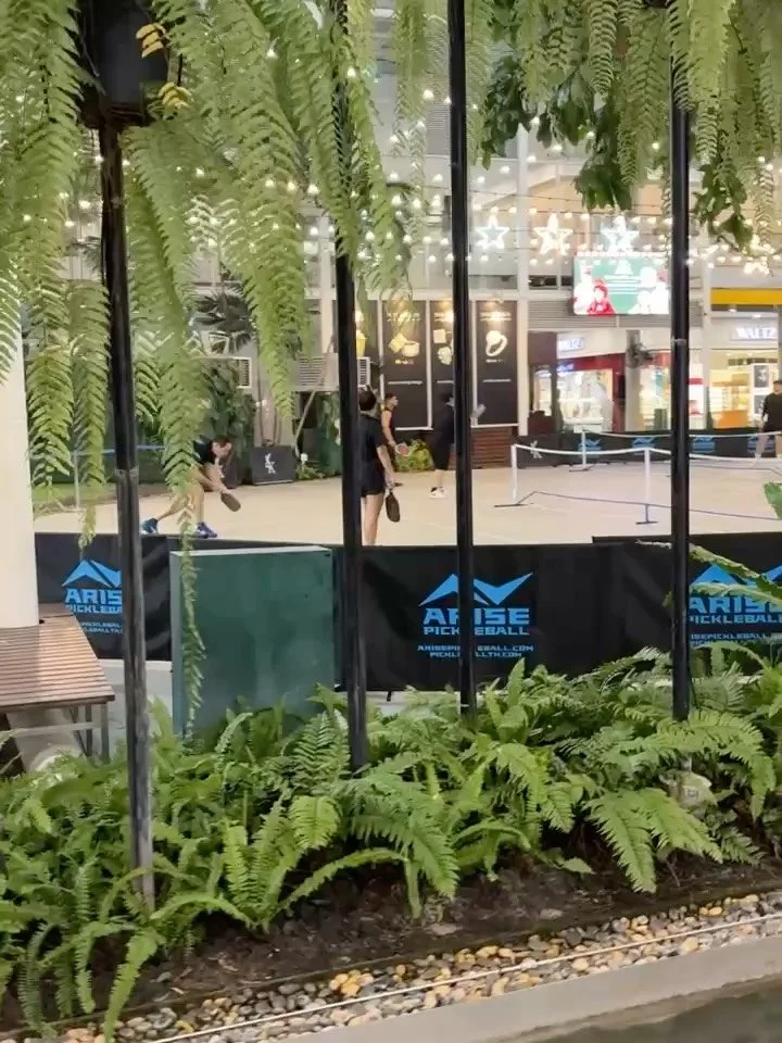 ✨It&rsquo;s a beautiful evening for Pickleball at @kvillagebkk ! ✨

#arisepickleball #pickleballthailand #thailandpickleball #พิคเคิลบอล