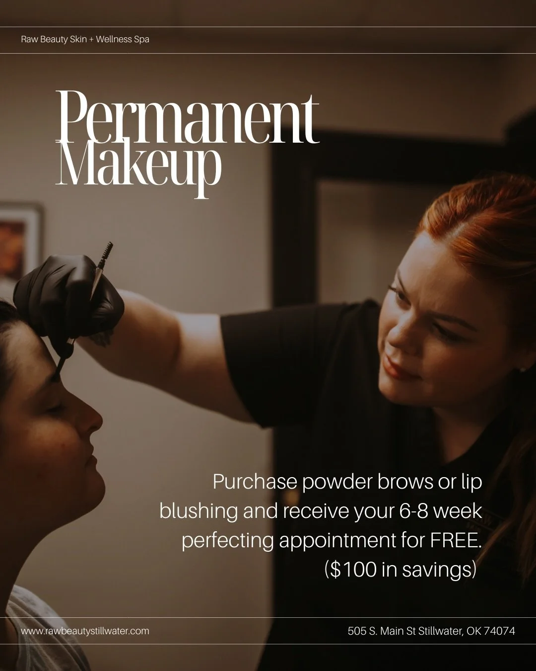 Low-maintenance beauty for 2026 💄
Book Powder Brows or Lip Blushing and receive your 6&ndash;8 week perfecting appointment FREE ($100 value).

This is one of our BEST low maintenance services -  January spots are limited.

#PermanentMakeup #PowderBr