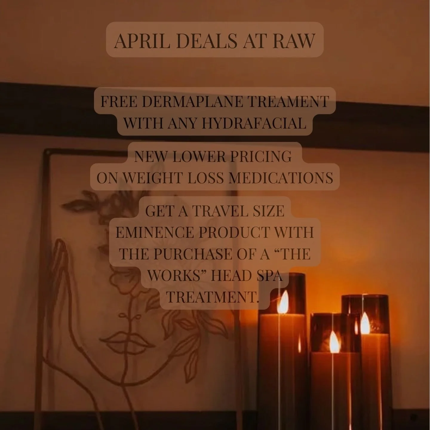 Spots for the head spa will go fast this month 🧖🏽&zwj;♀️ We&rsquo;ve got Miss Becca on them now 🤩