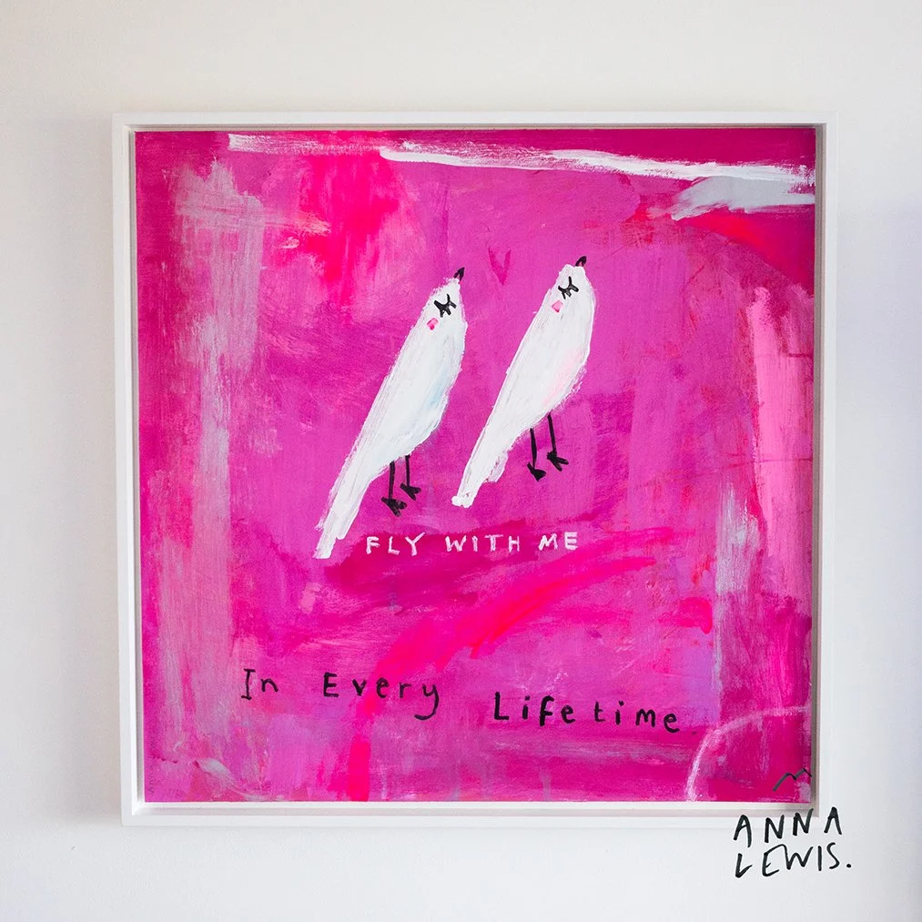 ORIGINAL PAINTING - Fly With Me