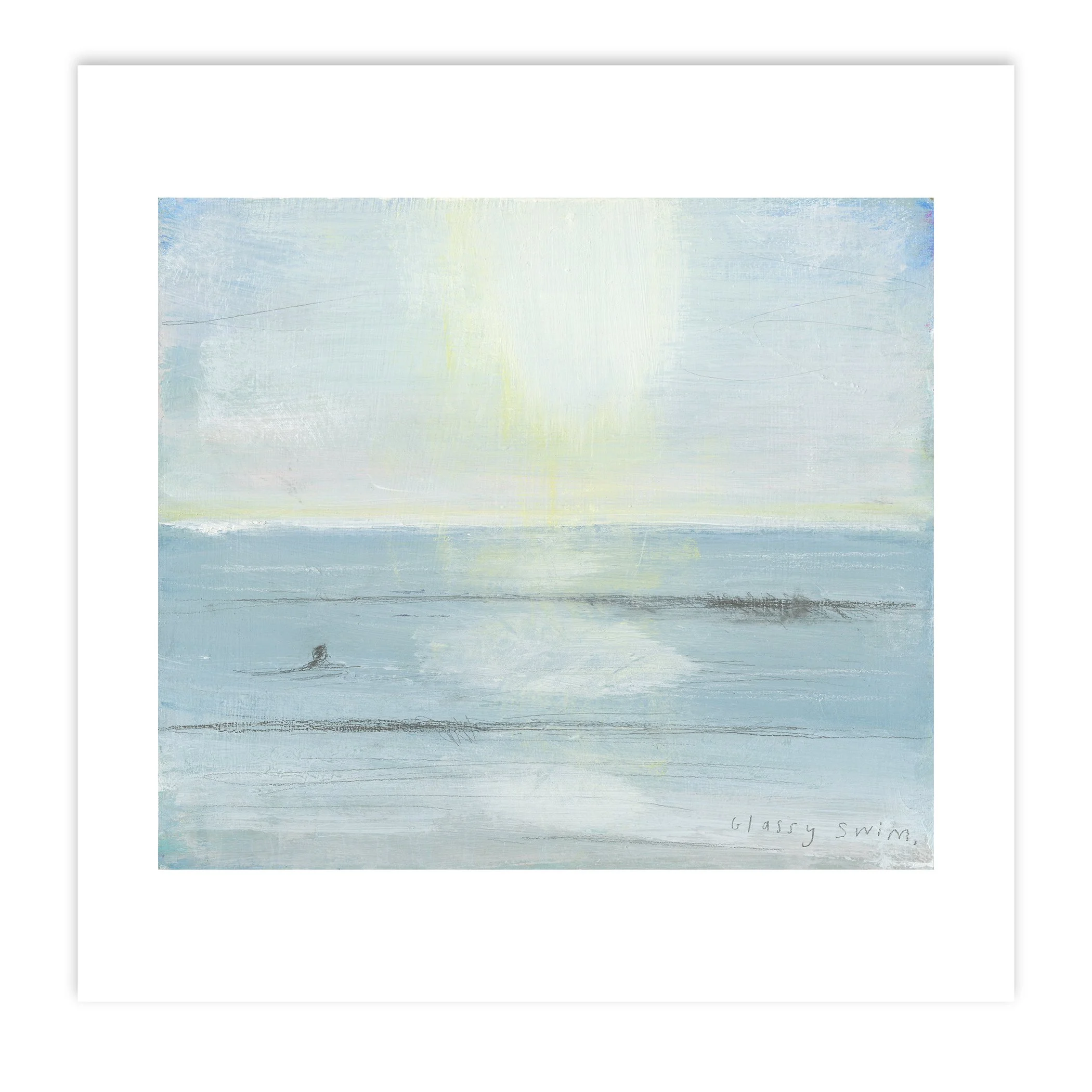 Glassy Swim - Square