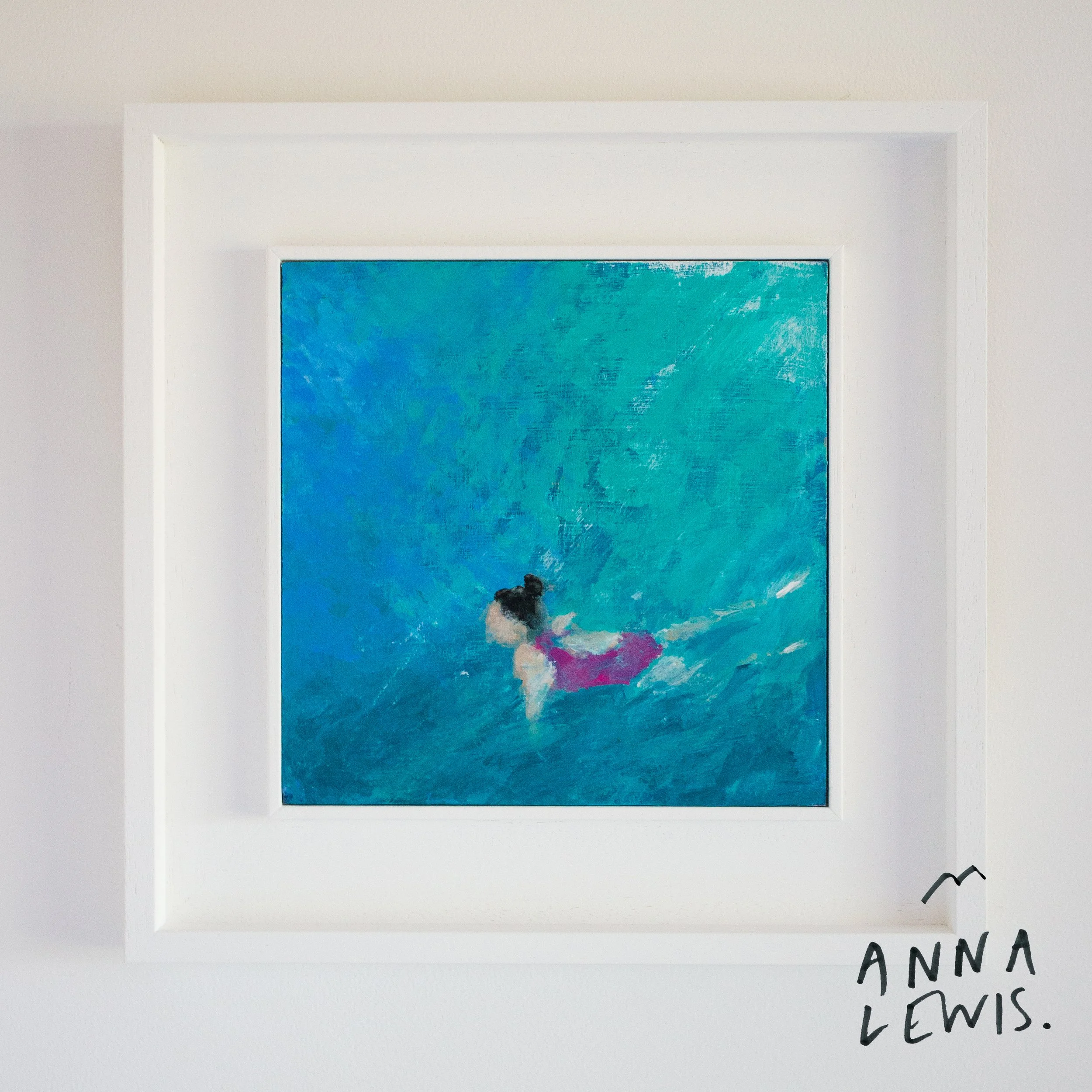 ORIGINAL PAINTING - Dreamy Swim