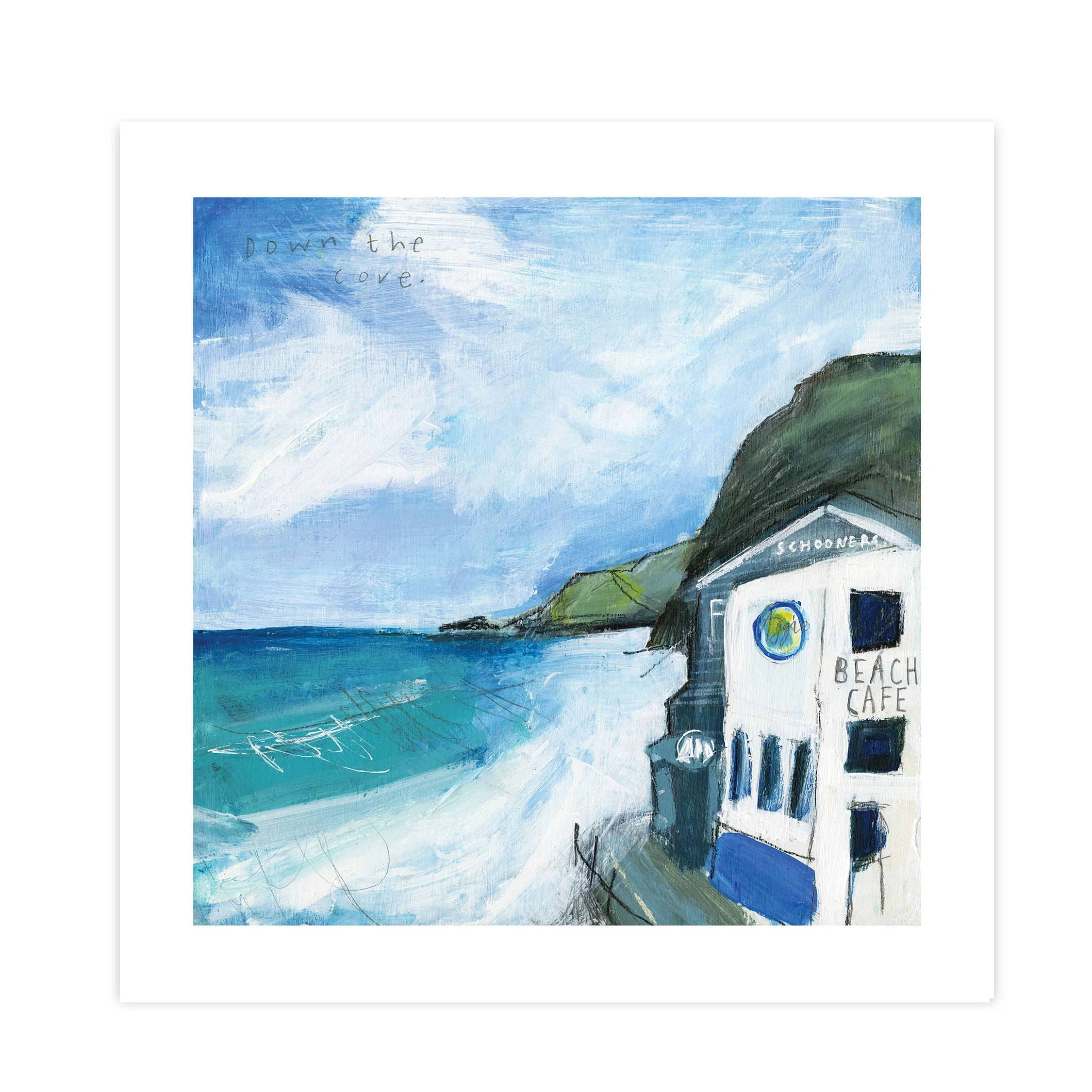 Down the Cove - Trevaunance