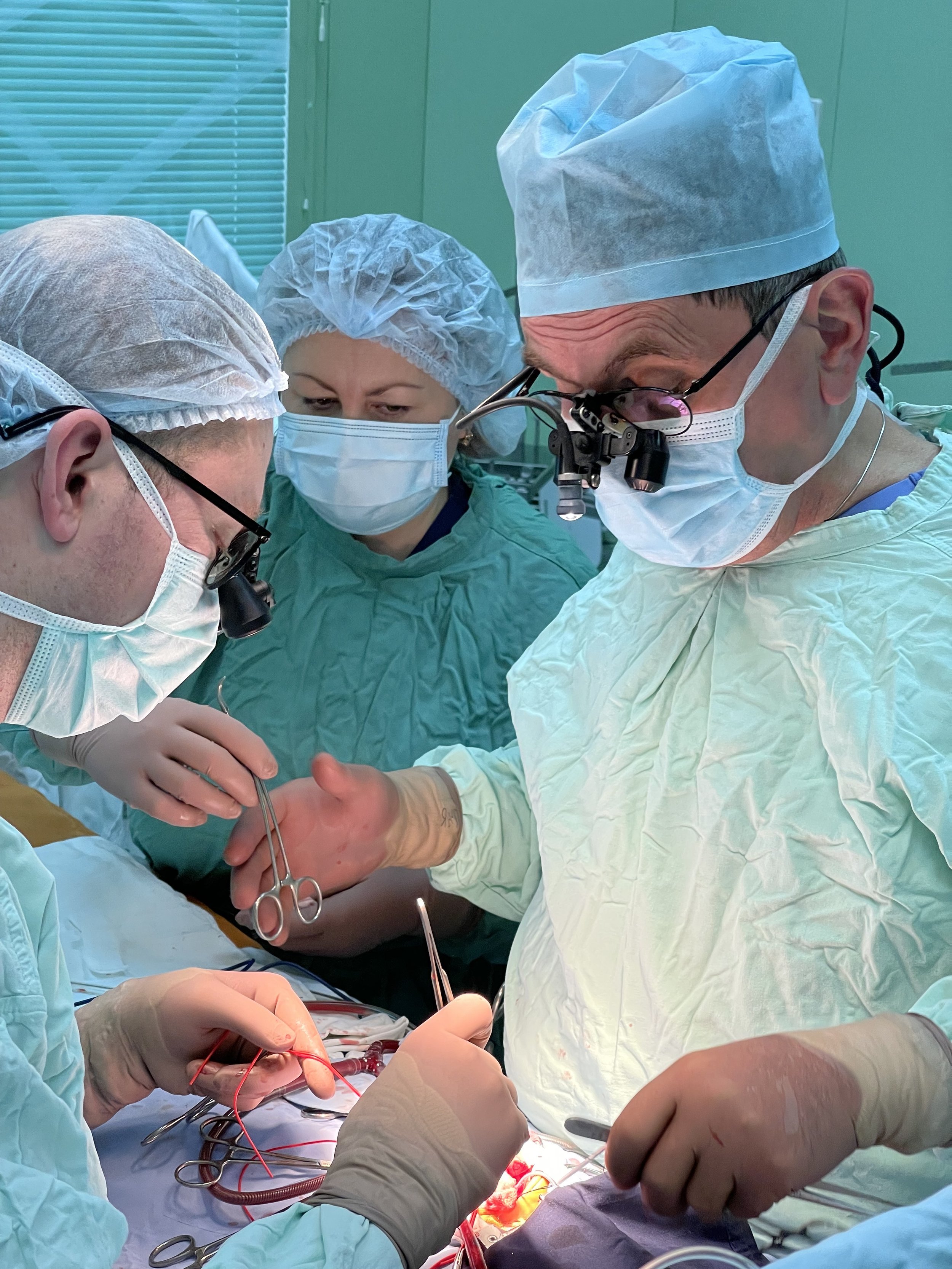 (Physical) Cardiovascular supplies arrived at the Center for Center for Pediatric Cardiology and Cardiac Surgery