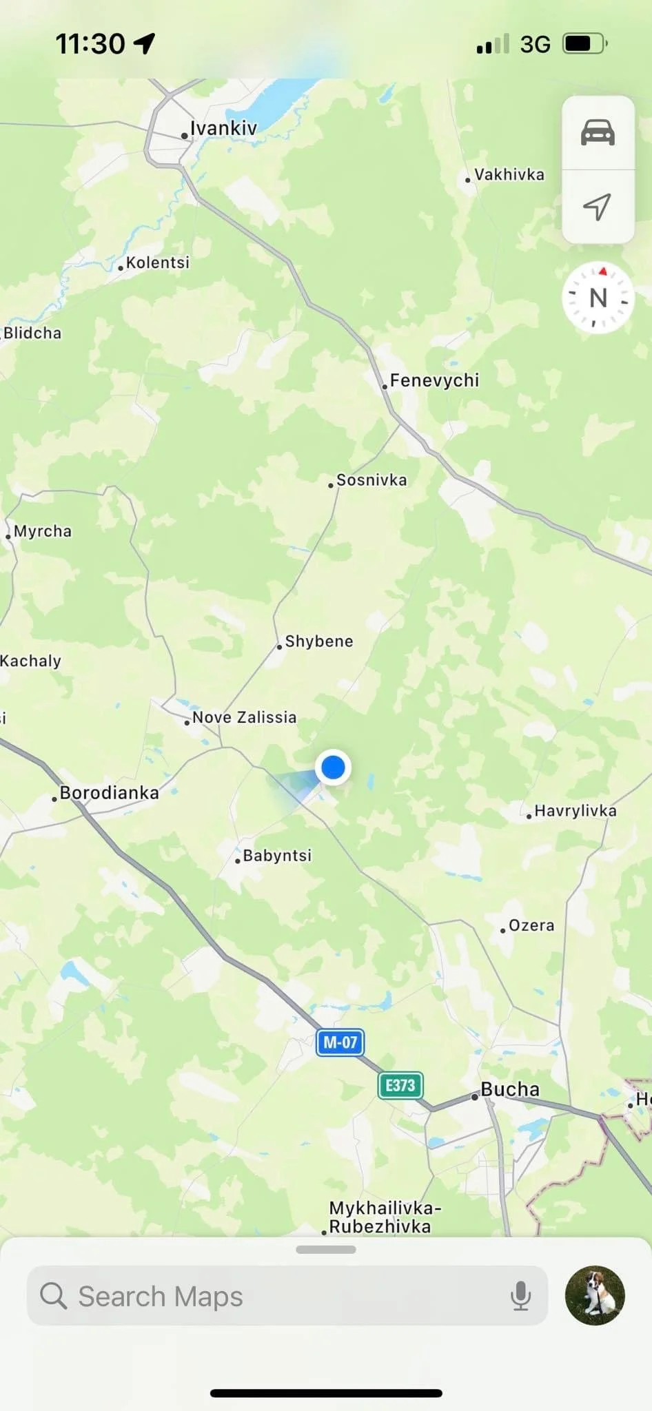 Village of Zdvyzhivka.JPG