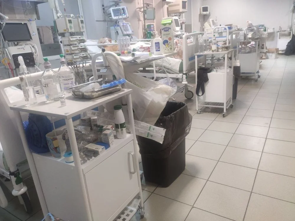 Kharkiv Hospital Receives Beds