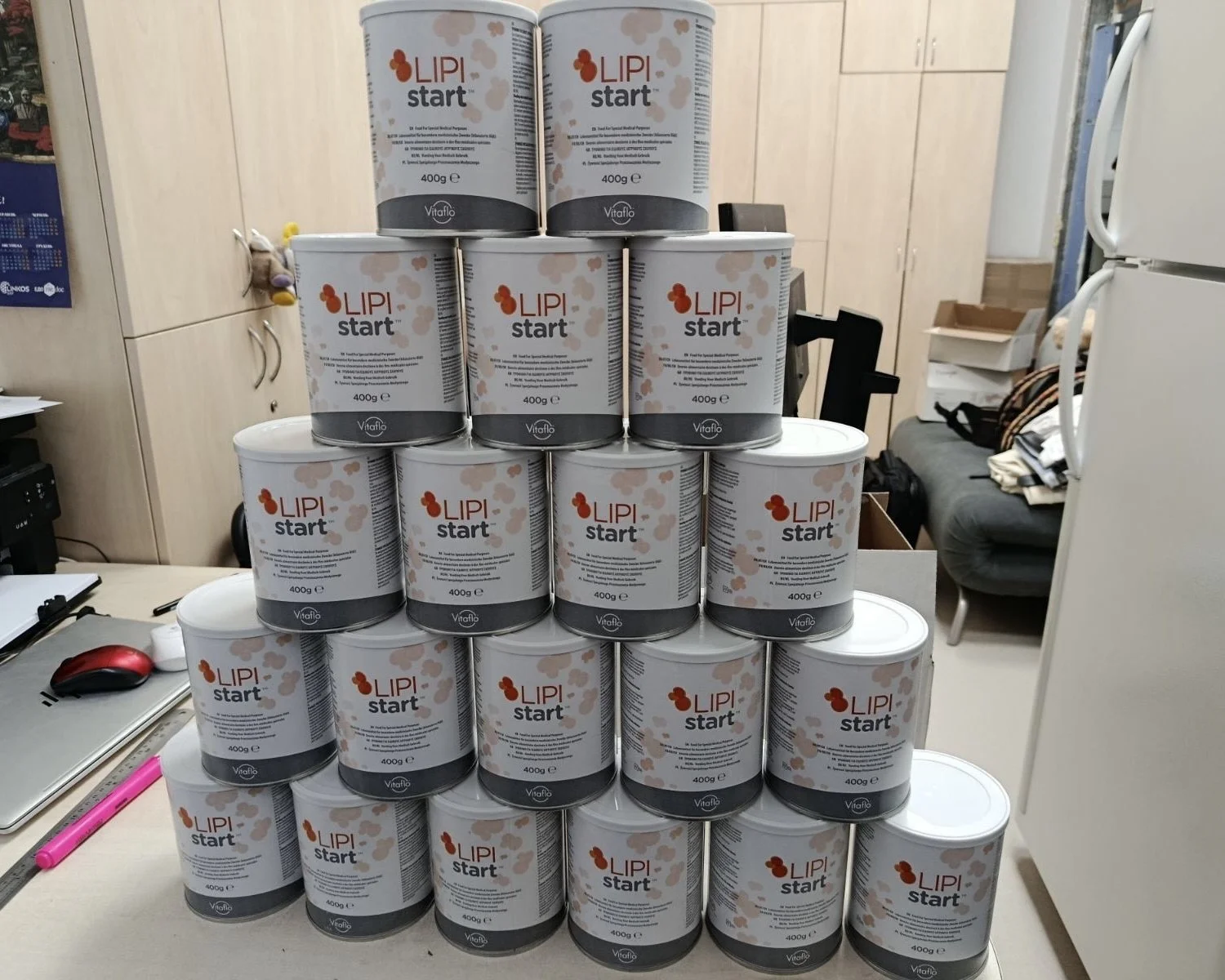 Lipistart Formula Delivered to Infants with Cardio Complications