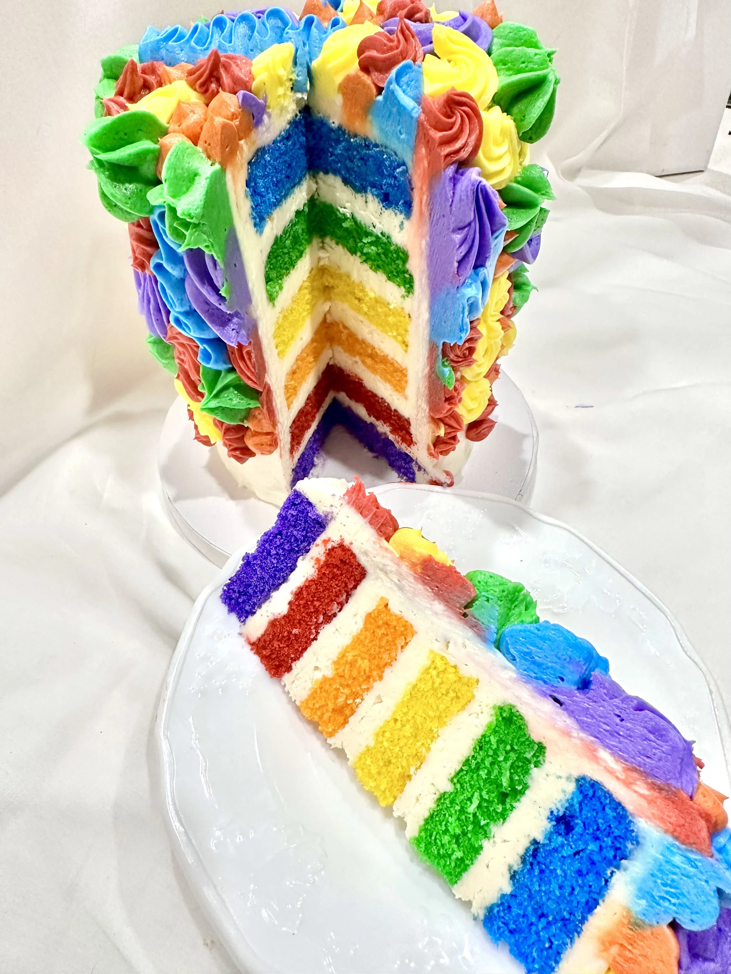 4" Lucky Rainbow Cake