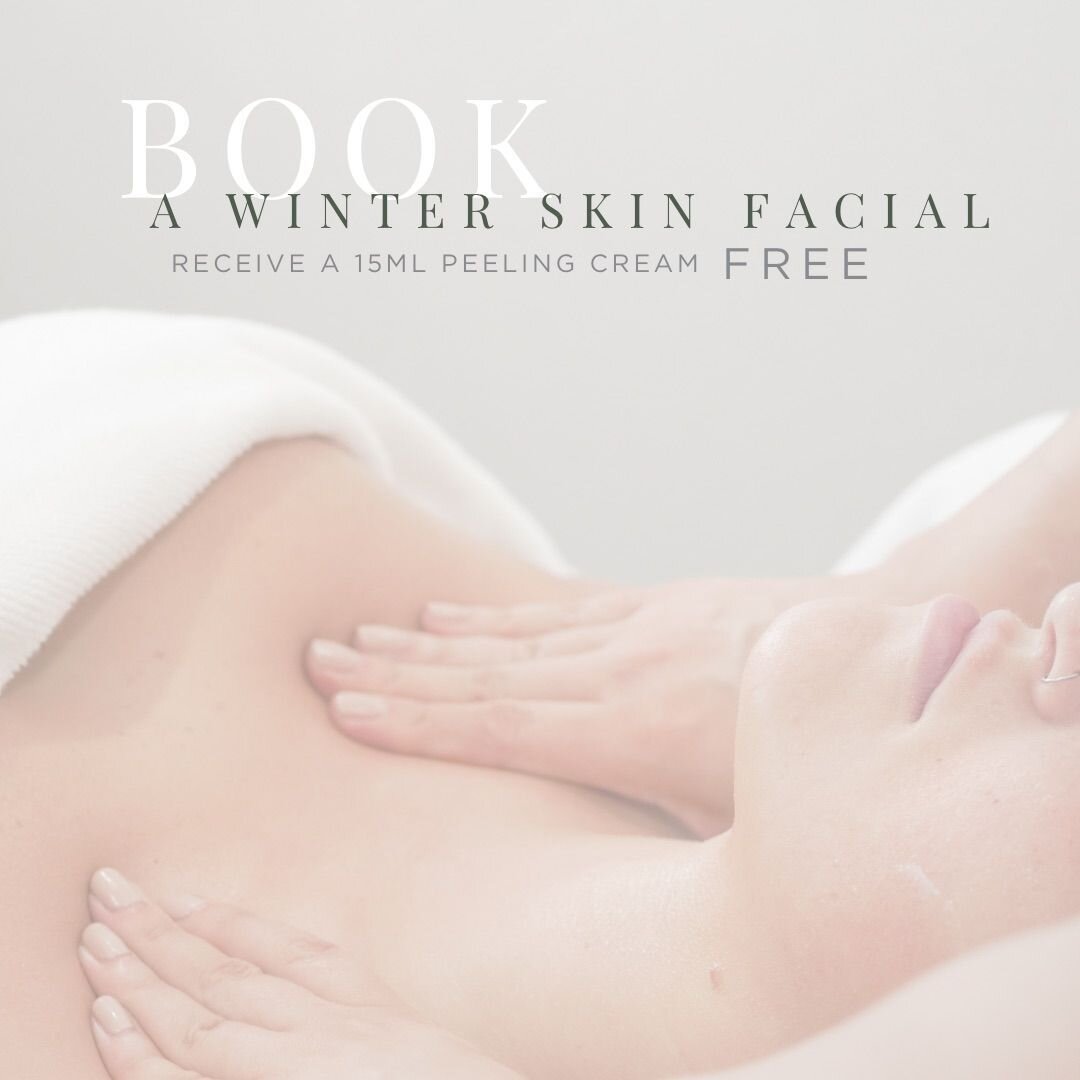 Is your skin feeling the harsh effects of winter? Are you feeling rough, dry or flaky or noticing your skin looking dull or tired?⁣
⁣
For the very first time, we are launching our very own Winter Skin Facial; a dreamy yet results-driven treatment to 