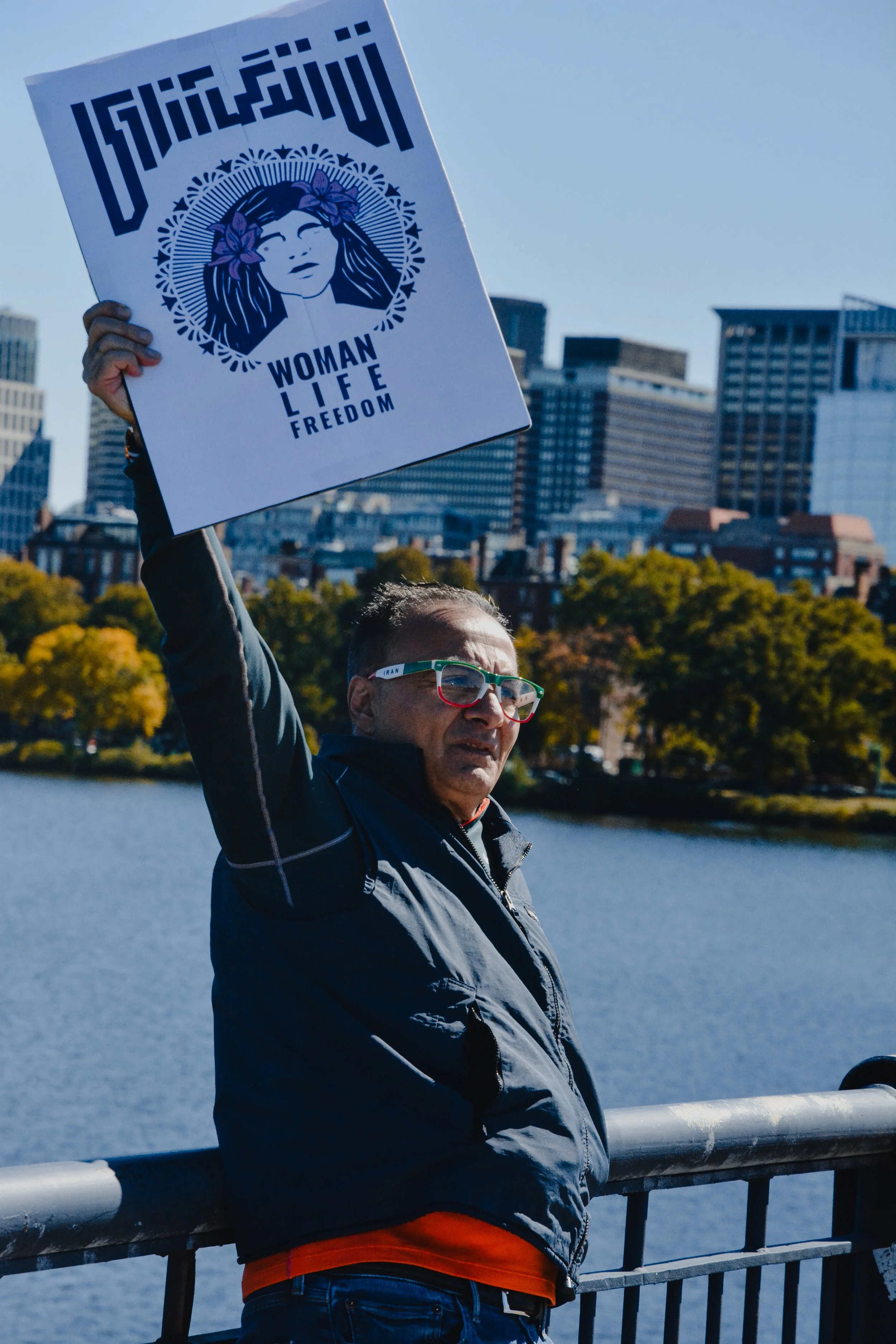 October 2022, Boston
Protest for Mahsa Amini's death