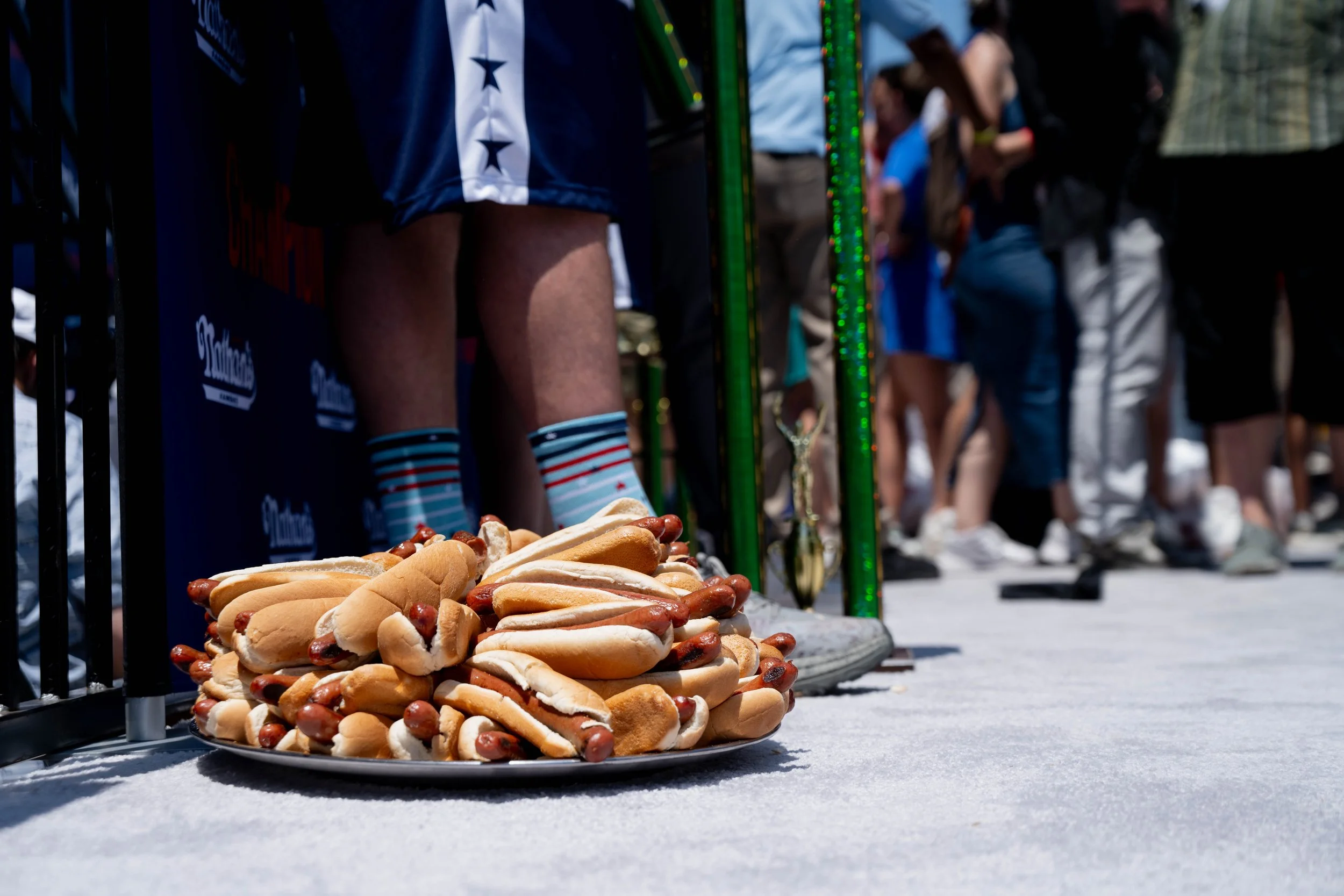 July 2025, Coney Island
Nathan's Famous Hotdog contest