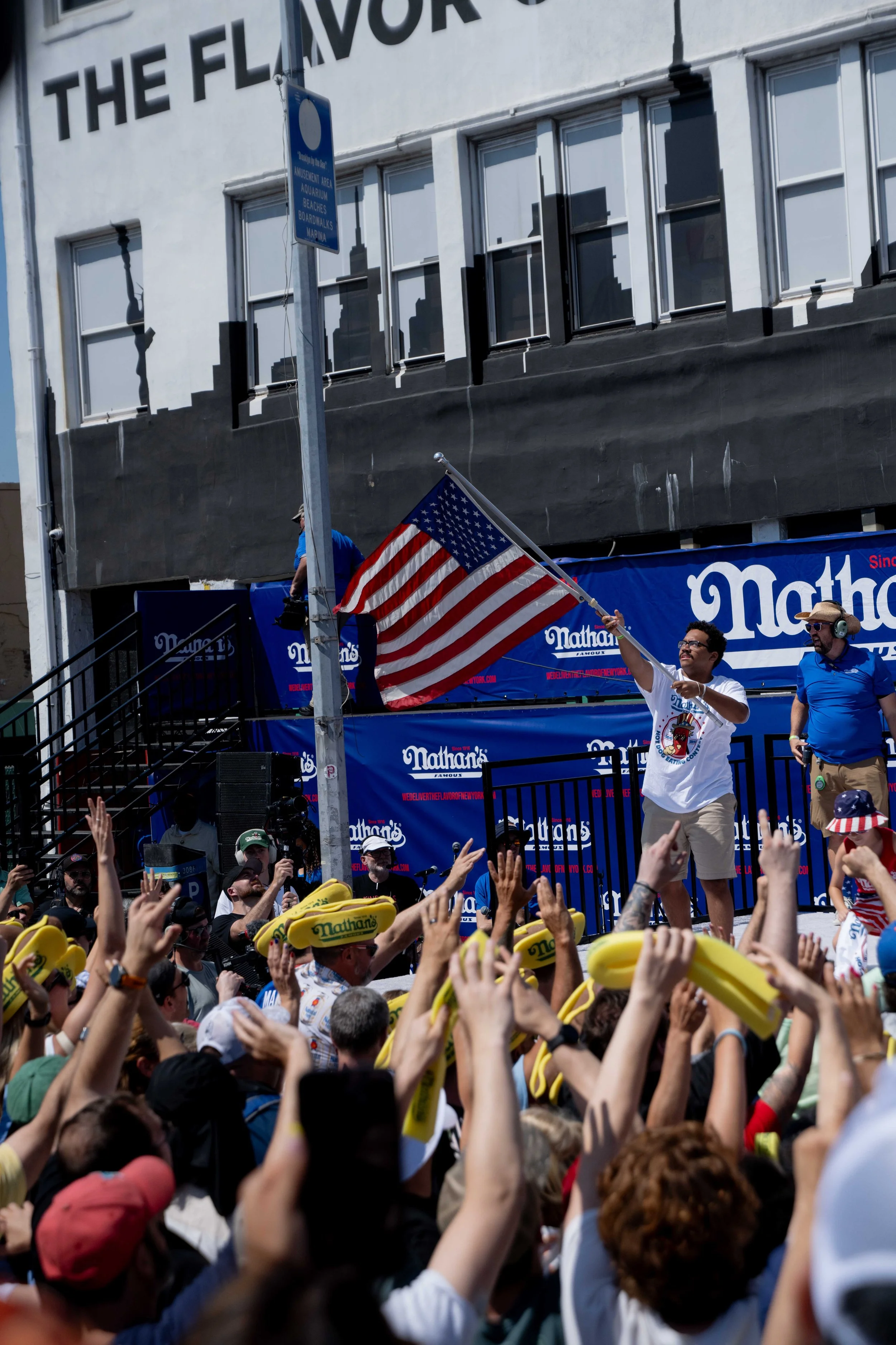 July 2025, Coney Island
Nathan's Famous Hotdog contest