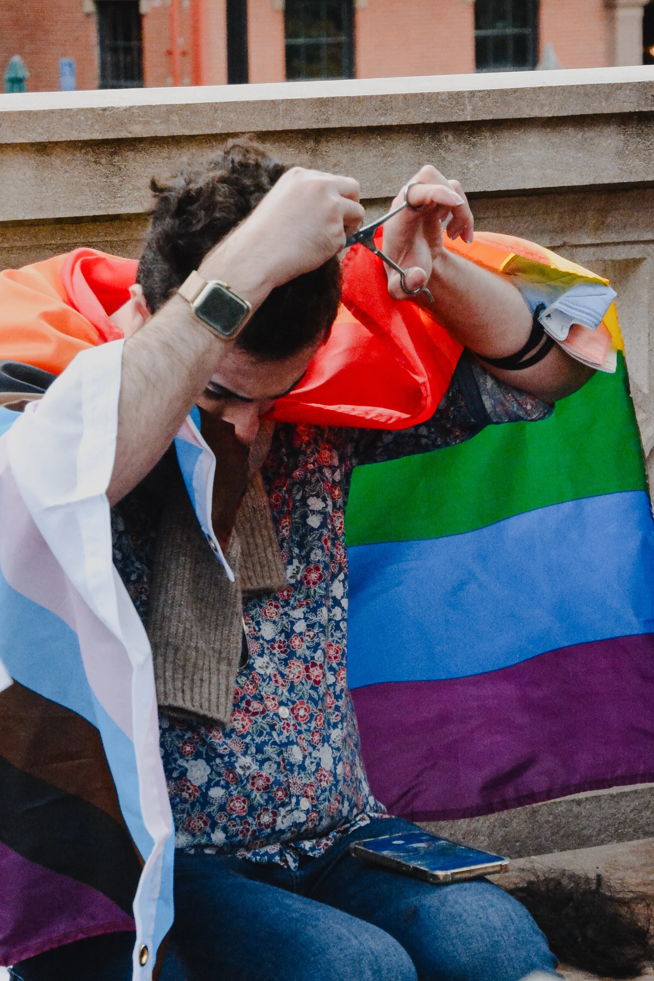 October 2022, Boston
Protest for Mahsa Amini's death