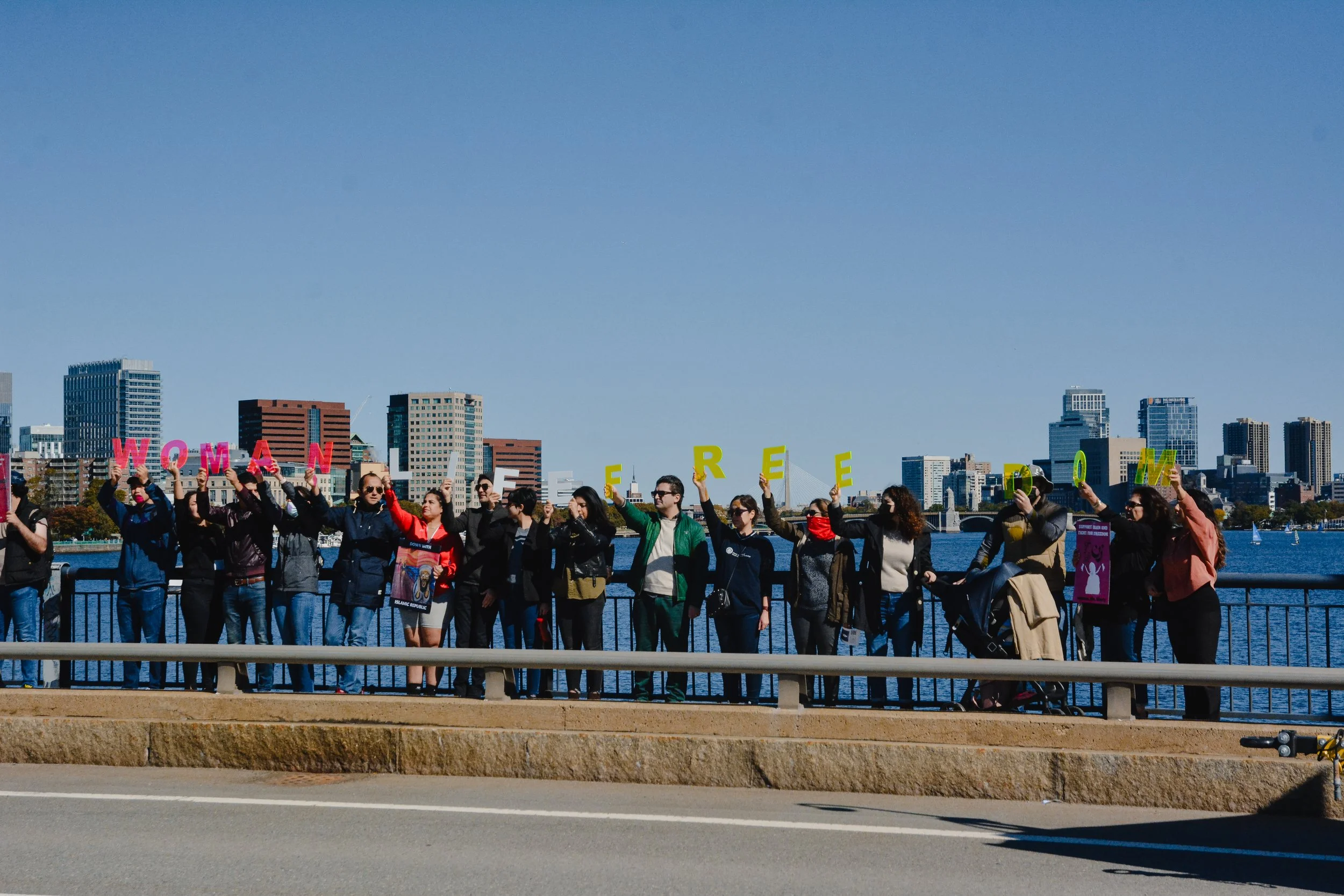 October 2022, Boston
Protest for Mahsa Amini's death